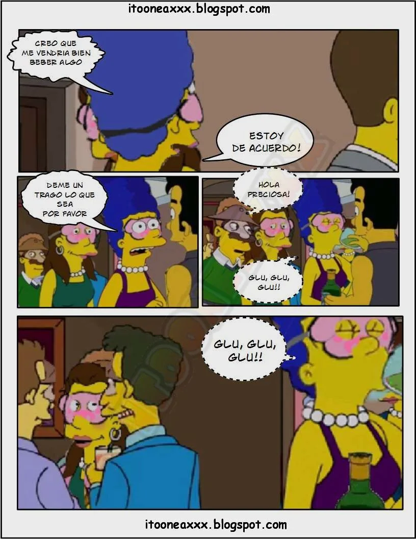 The Simpsons Porn Comics Series - 6 [Spanish] The Gym - Page 20