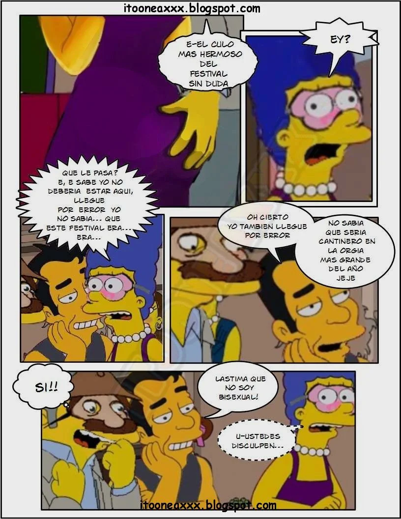 The Simpsons Porn Comics Series - 6 [Spanish] The Gym - Page 21
