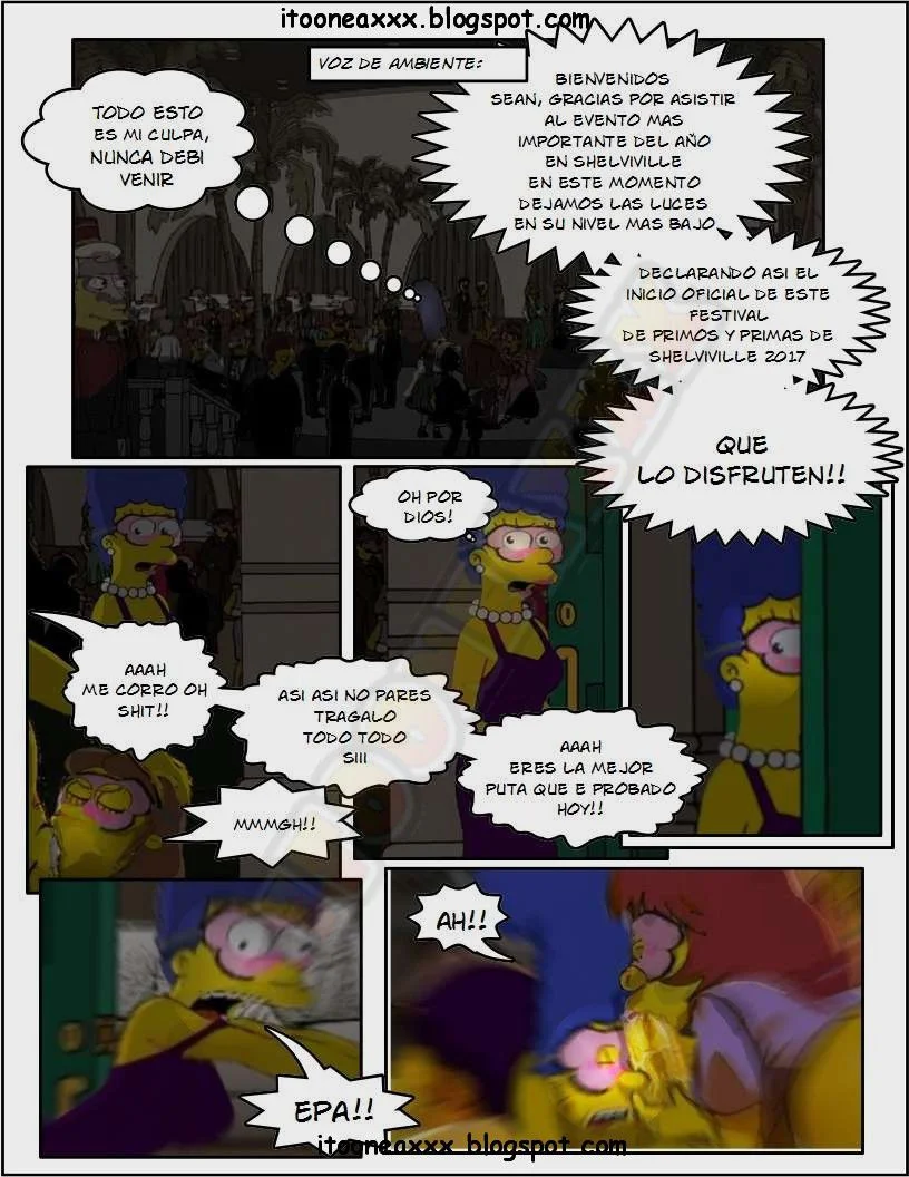 The Simpsons Porn Comics Series - 6 [Spanish] The Gym - Page 22