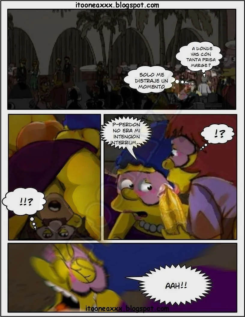 The Simpsons Porn Comics Series - 6 [Spanish] The Gym - Page 23