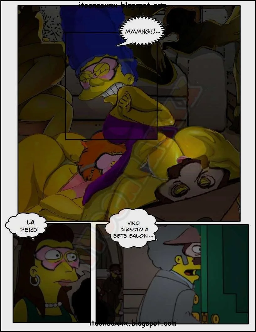 The Simpsons Porn Comics Series - 6 [Spanish] The Gym - Page 24