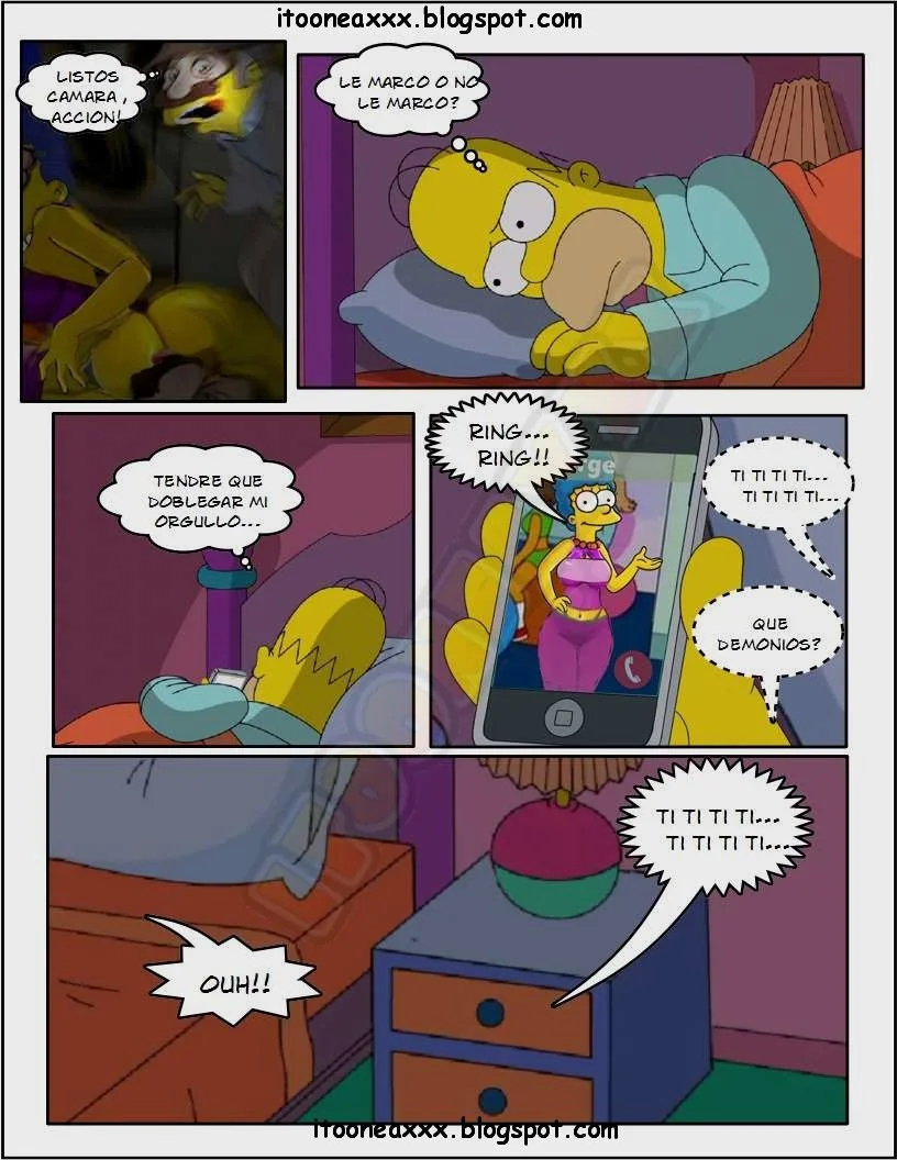 The Simpsons Porn Comics Series - 6 [Spanish] The Gym - Page 27
