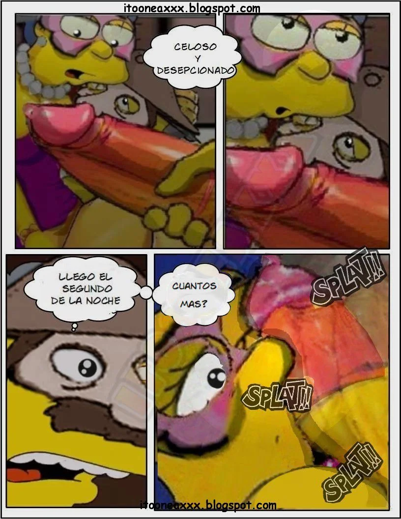 The Simpsons Porn Comics Series - 6 [Spanish] The Gym - Page 30