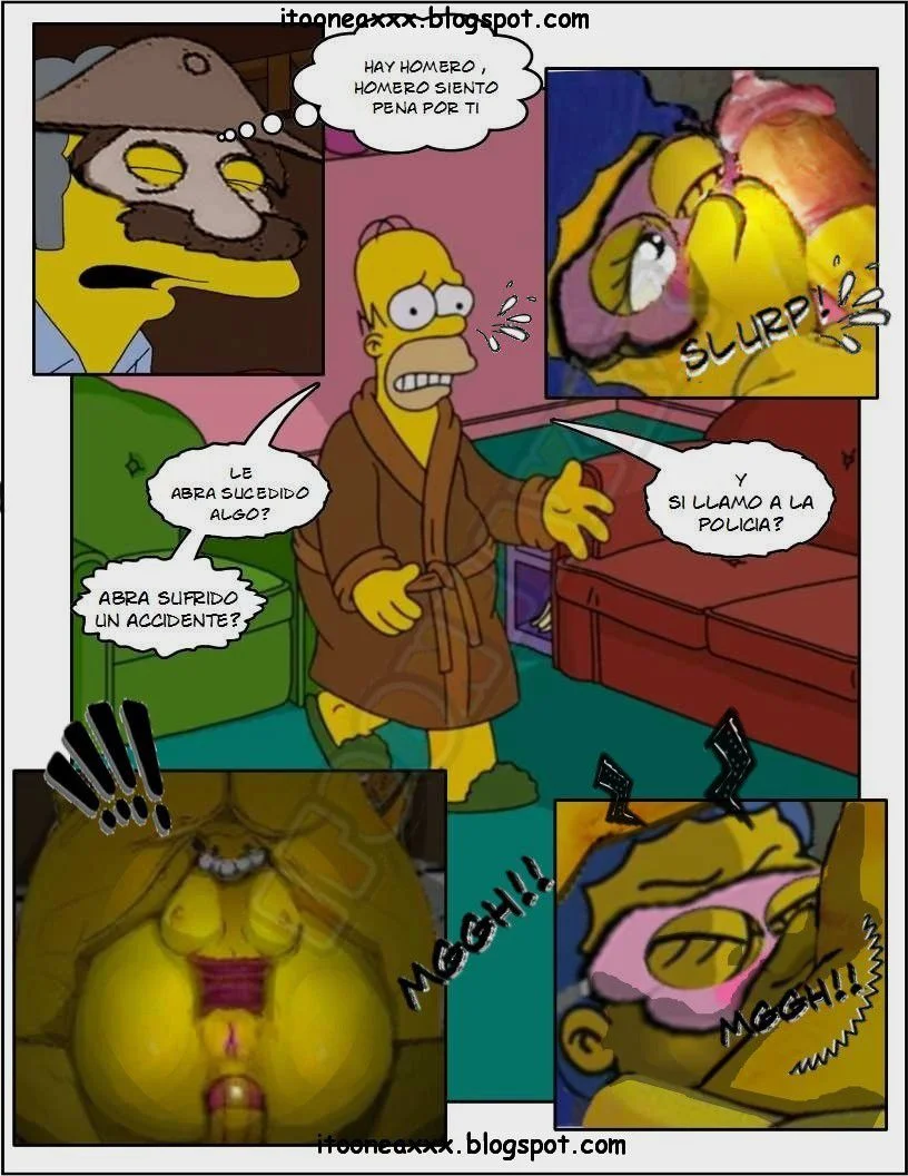 The Simpsons Porn Comics Series - 6 [Spanish] The Gym - Page 31