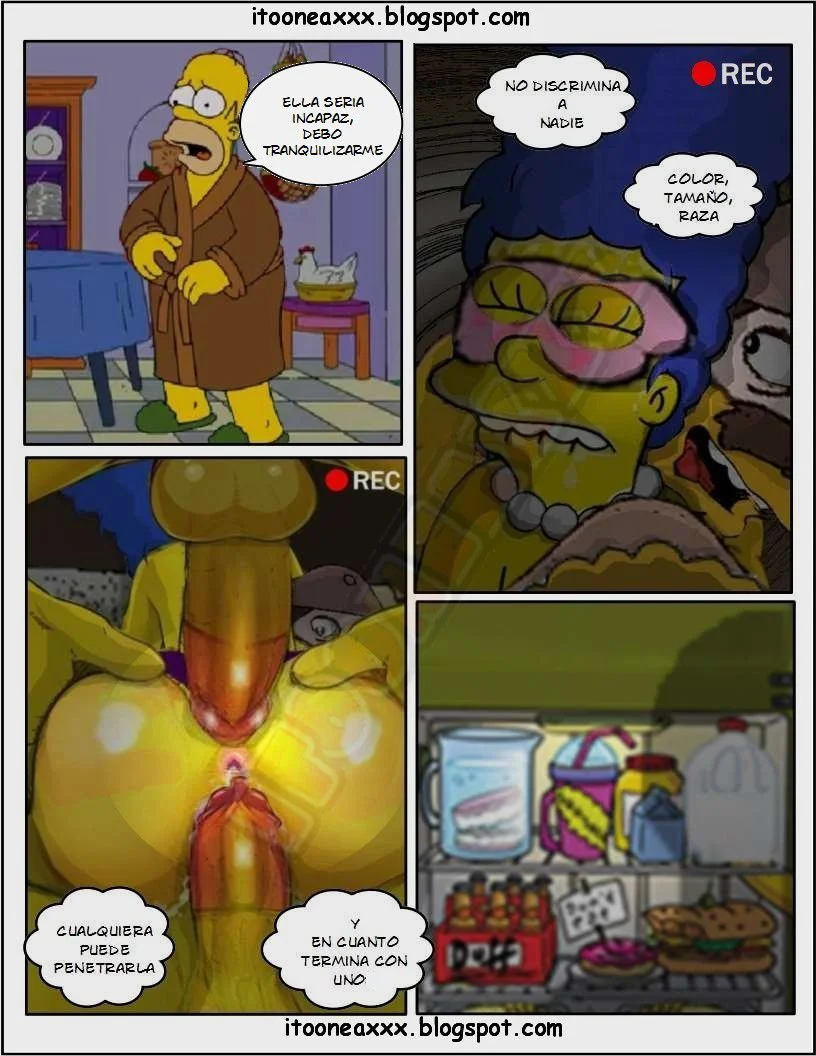 The Simpsons Porn Comics Series - 6 [Spanish] The Gym - Page 33