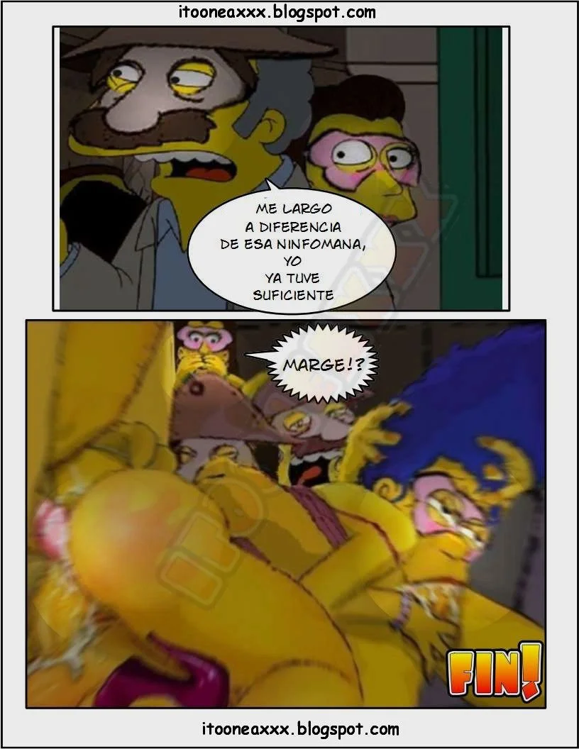 The Simpsons Porn Comics Series - 6 [Spanish] The Gym - Page 36