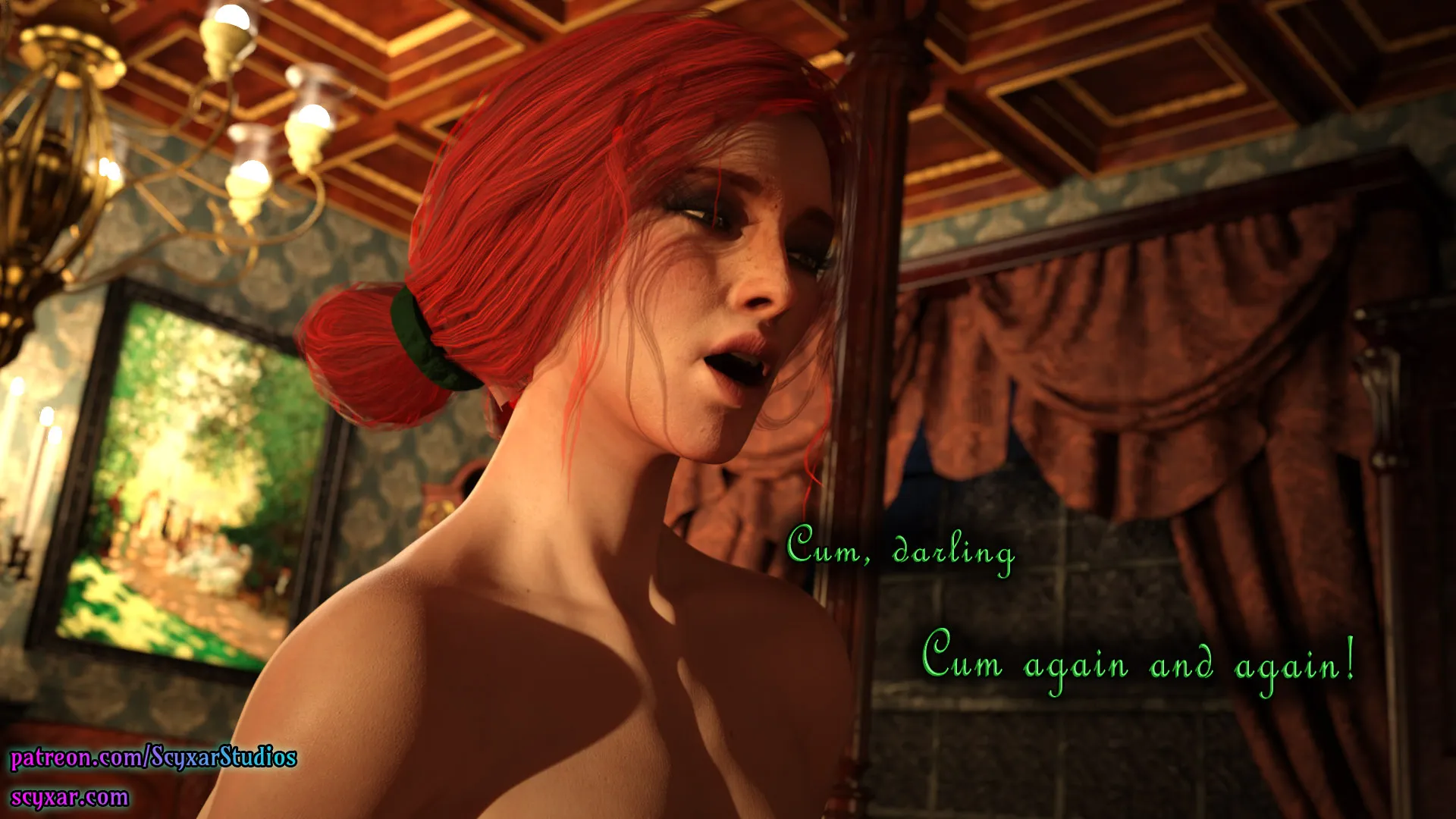 Geralt’s Transformation into Yennefer [Scyxar Studios] - 5 . Geralt’s Transformation into Yennefer - Chapter 5 - Page 4