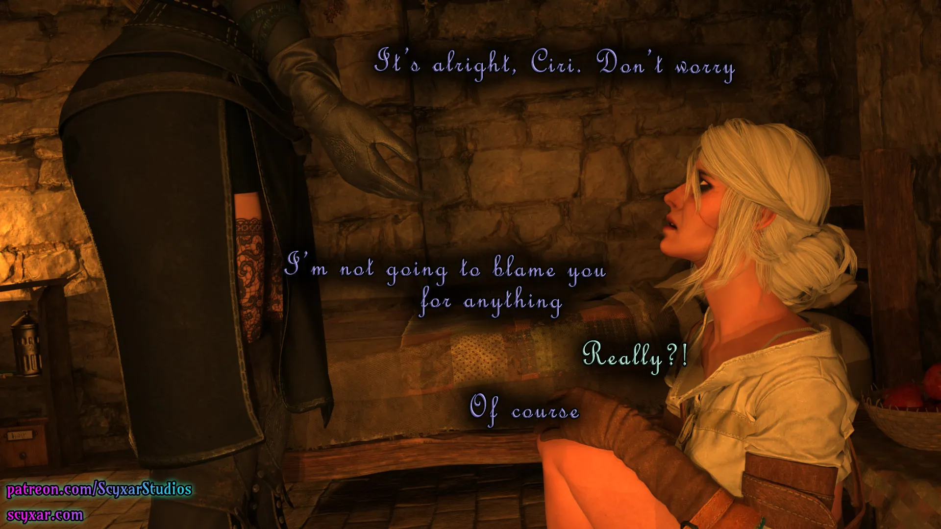 Geralt’s Transformation into Yennefer [Scyxar Studios] - 5 . Geralt’s Transformation into Yennefer - Chapter 5 - Page 32