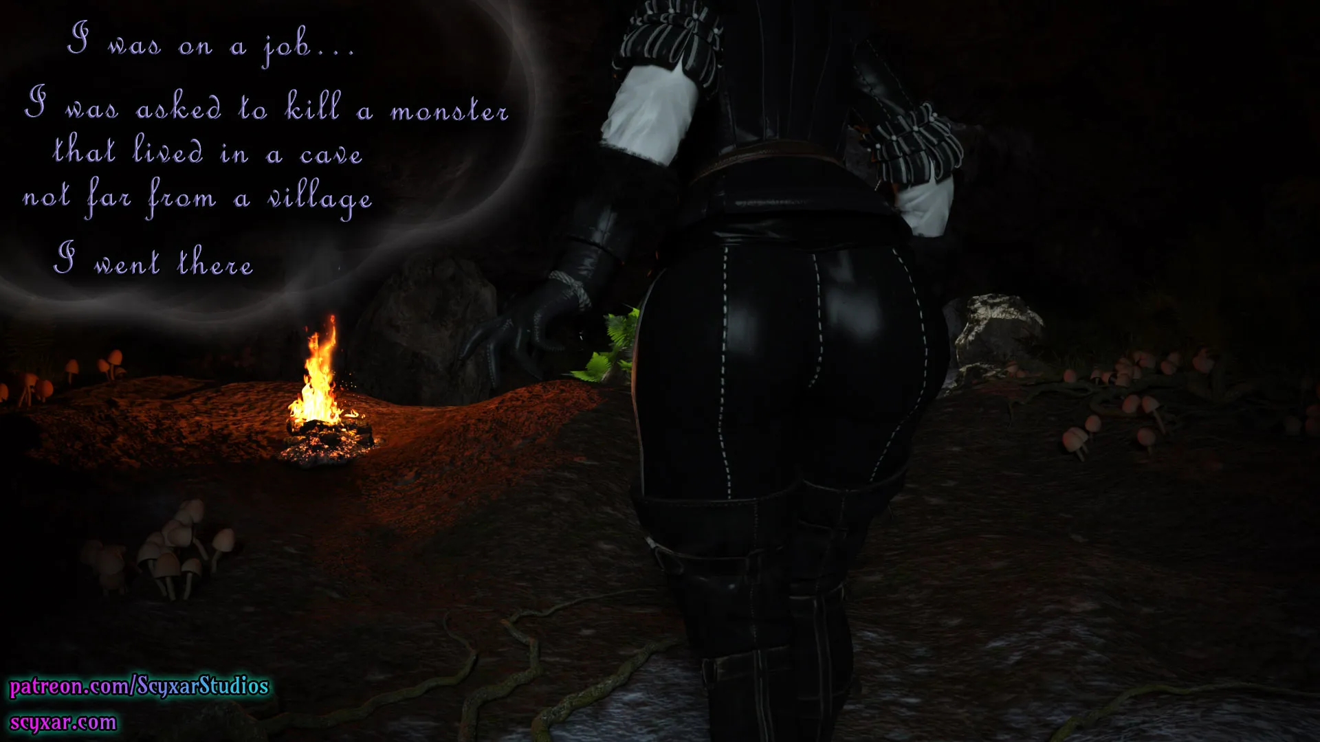 Geralt’s Transformation into Yennefer [Scyxar Studios] - 5 . Geralt’s Transformation into Yennefer - Chapter 5 - Page 38