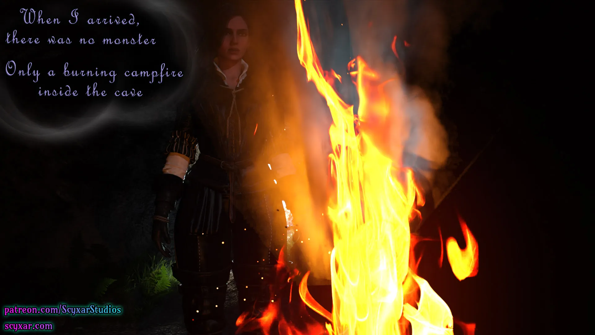 Geralt’s Transformation into Yennefer [Scyxar Studios] - 5 . Geralt’s Transformation into Yennefer - Chapter 5 - Page 39