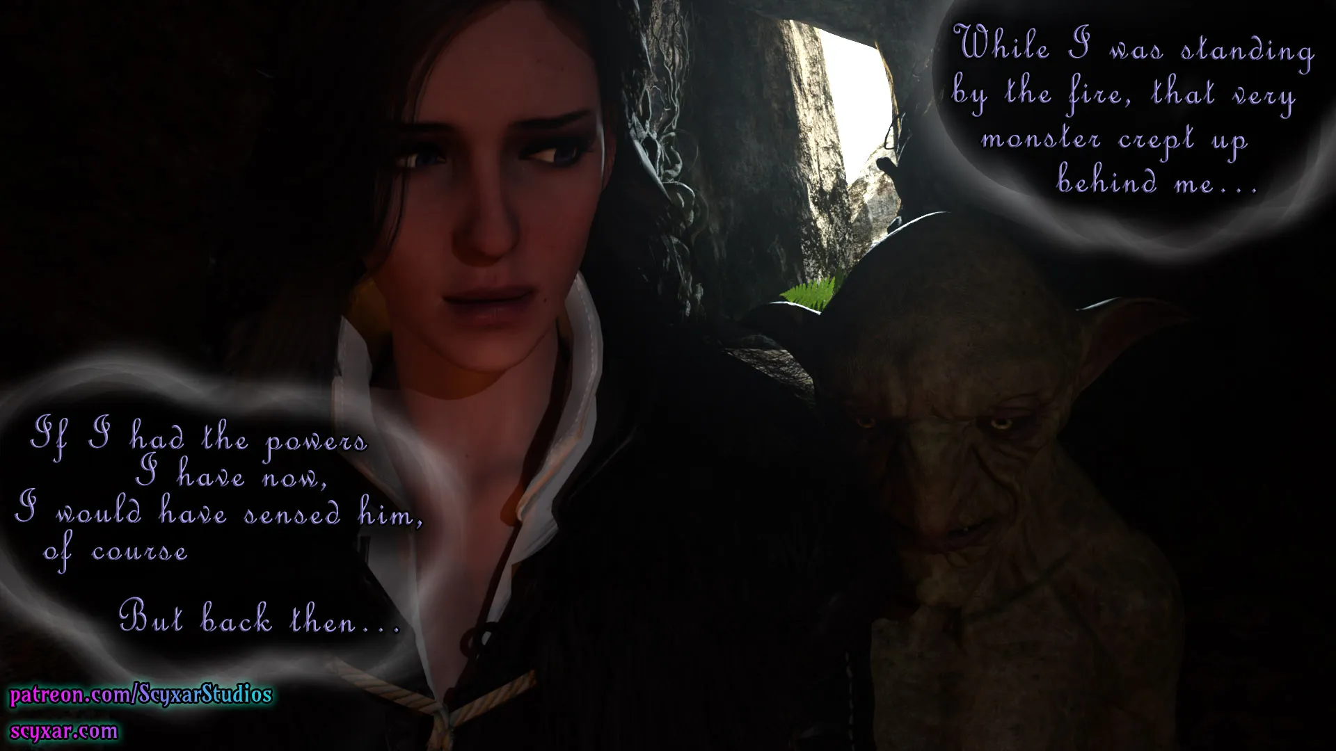 Geralt’s Transformation into Yennefer [Scyxar Studios] - 5 . Geralt’s Transformation into Yennefer - Chapter 5 - Page 41