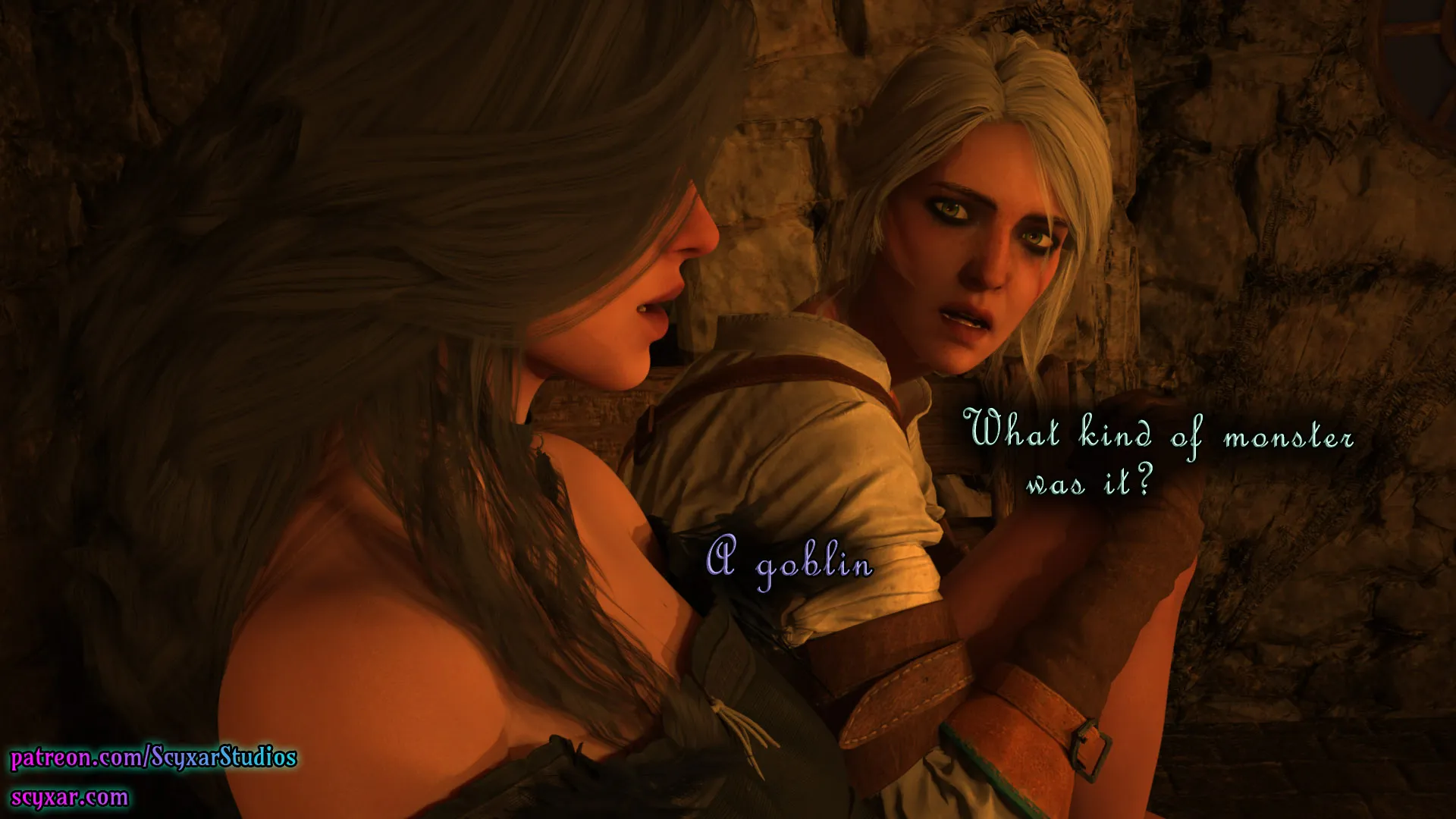 Geralt’s Transformation into Yennefer [Scyxar Studios] - 5 . Geralt’s Transformation into Yennefer - Chapter 5 - Page 42