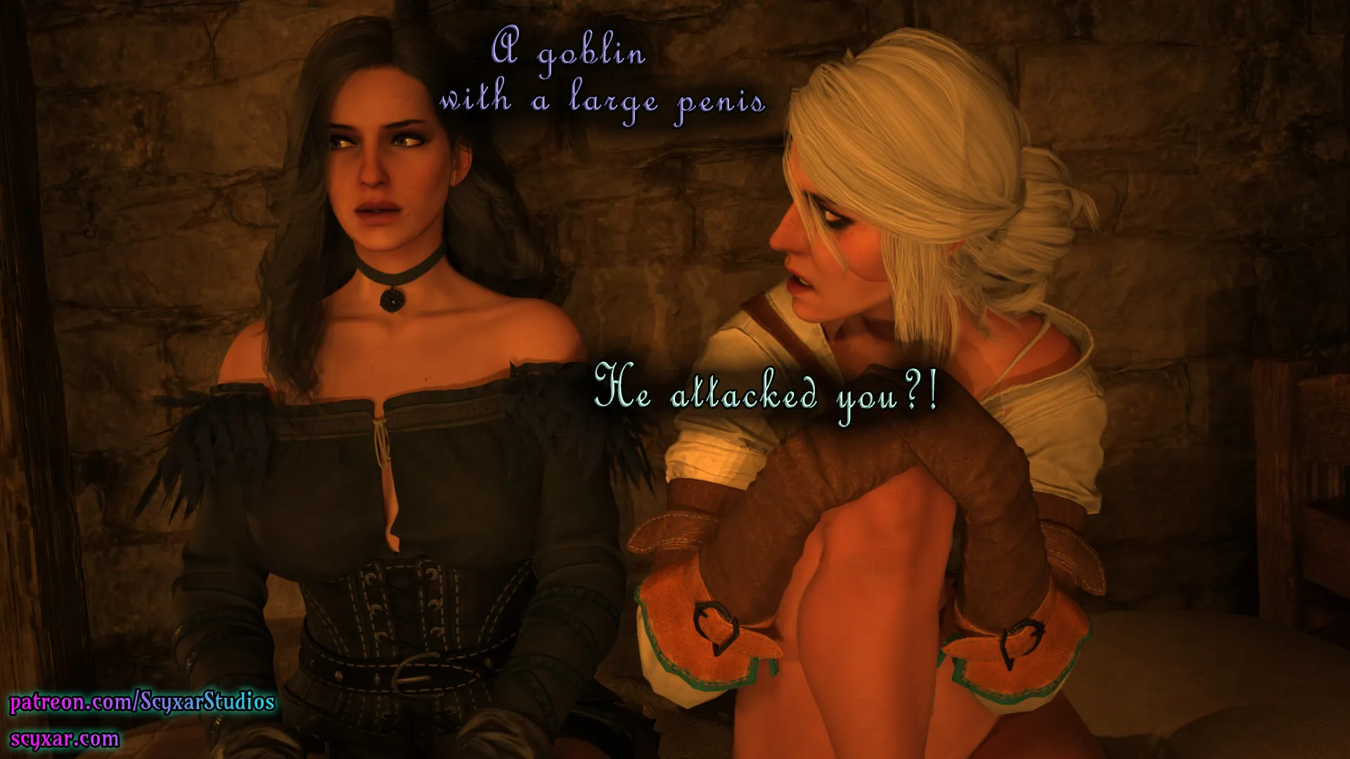 Geralt’s Transformation into Yennefer [Scyxar Studios] - 5 . Geralt’s Transformation into Yennefer - Chapter 5 - Page 43
