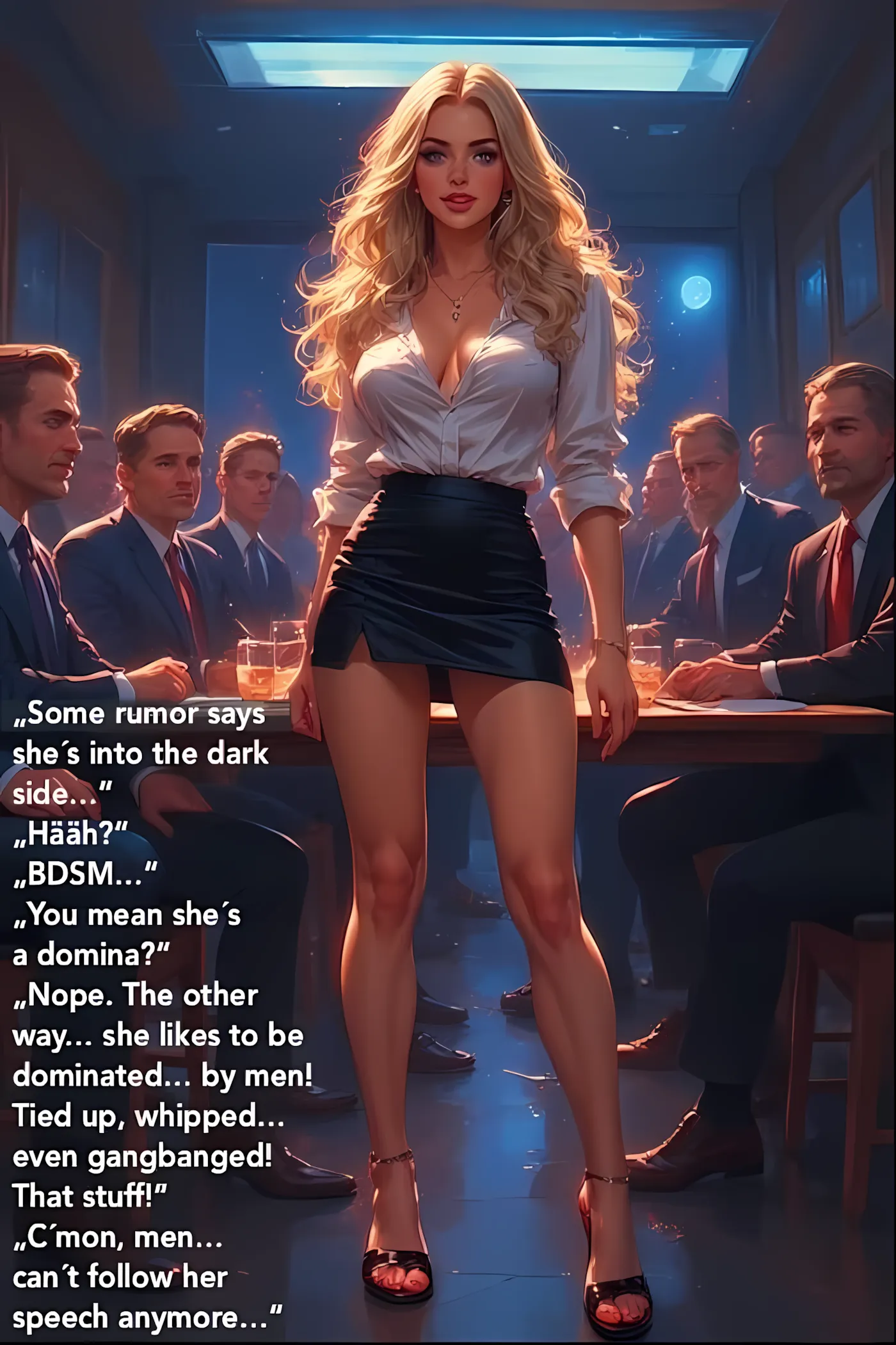 👩Liz –  The Symposium [CatOnine] - 1. Liz - The Symposium [AI Gen] - Page 5