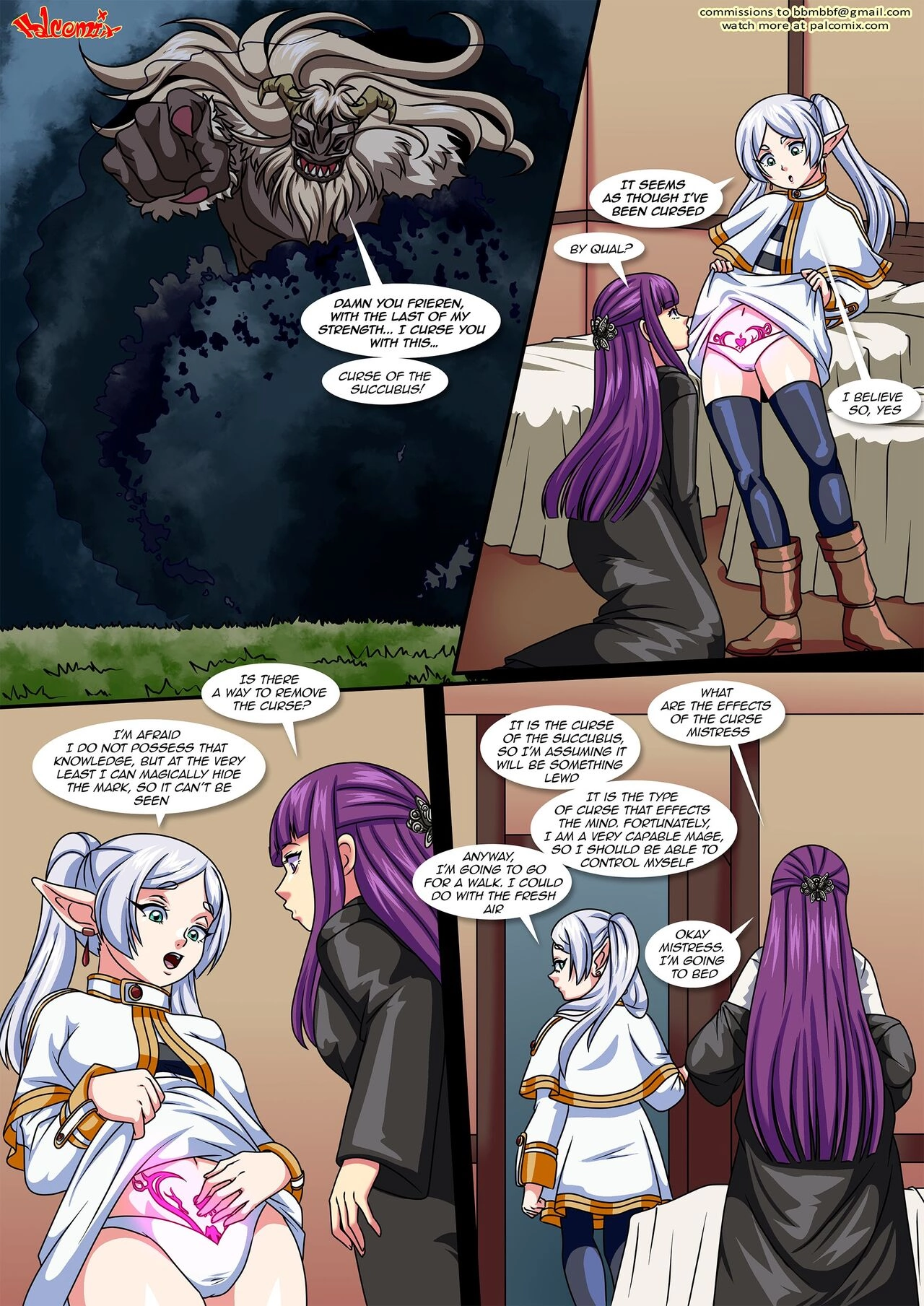 Succubus’s Curse [Frieren] [PalComix] - Succubus's Curse [Frieren] - Page 2