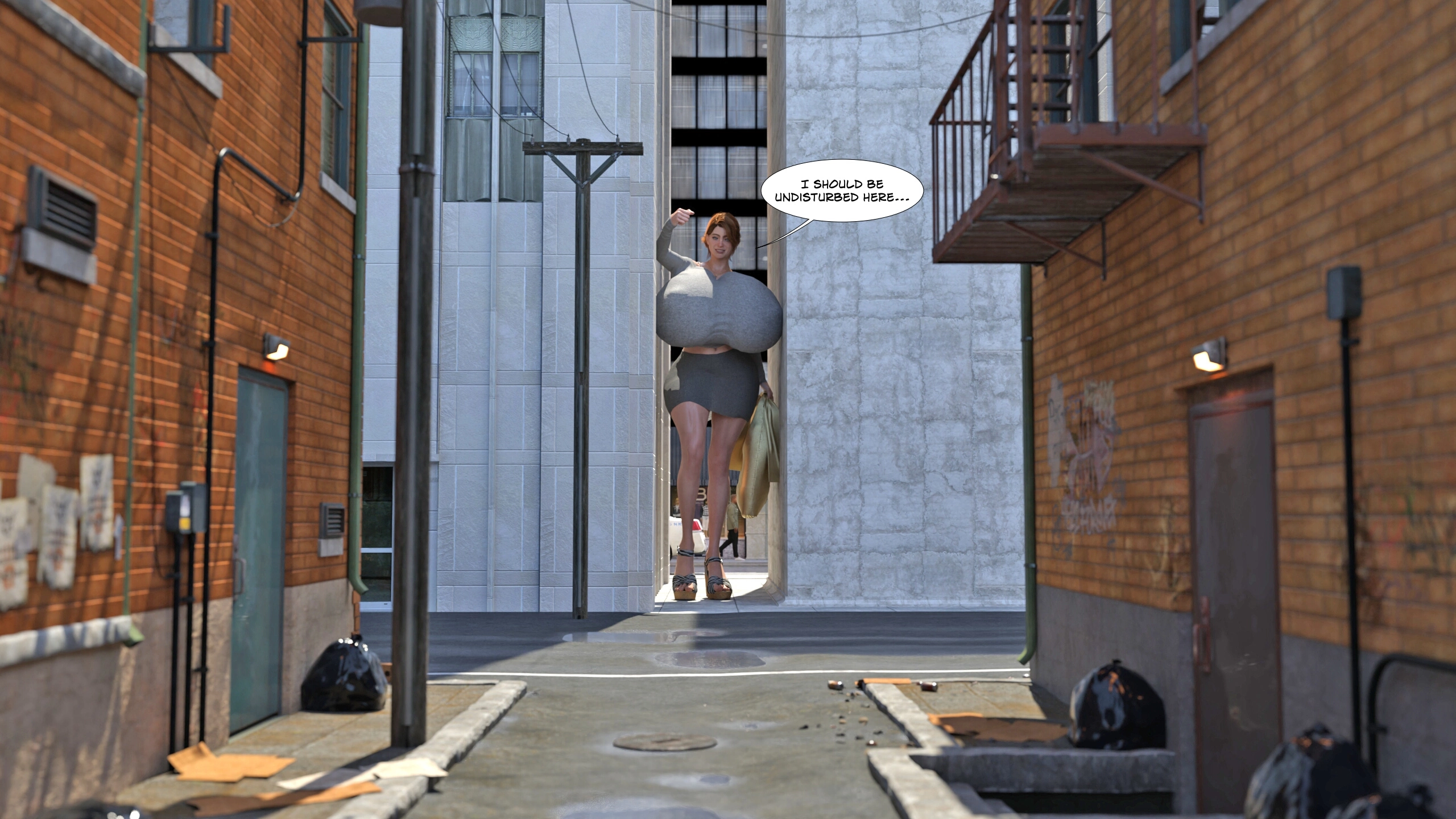 The Alley [GiantPoser] - The Alley - Page 10