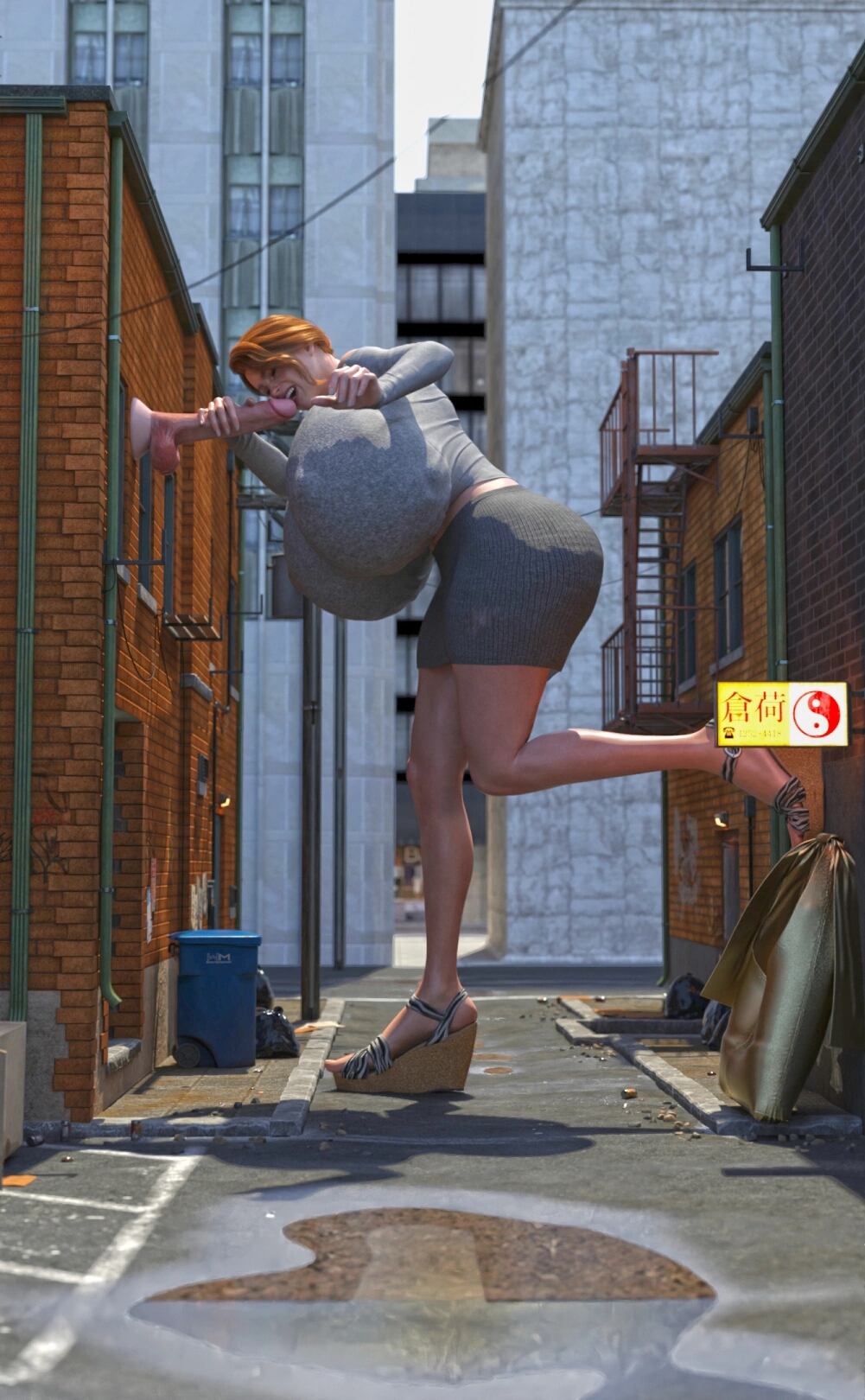 The Alley [GiantPoser] - The Alley - Page 14