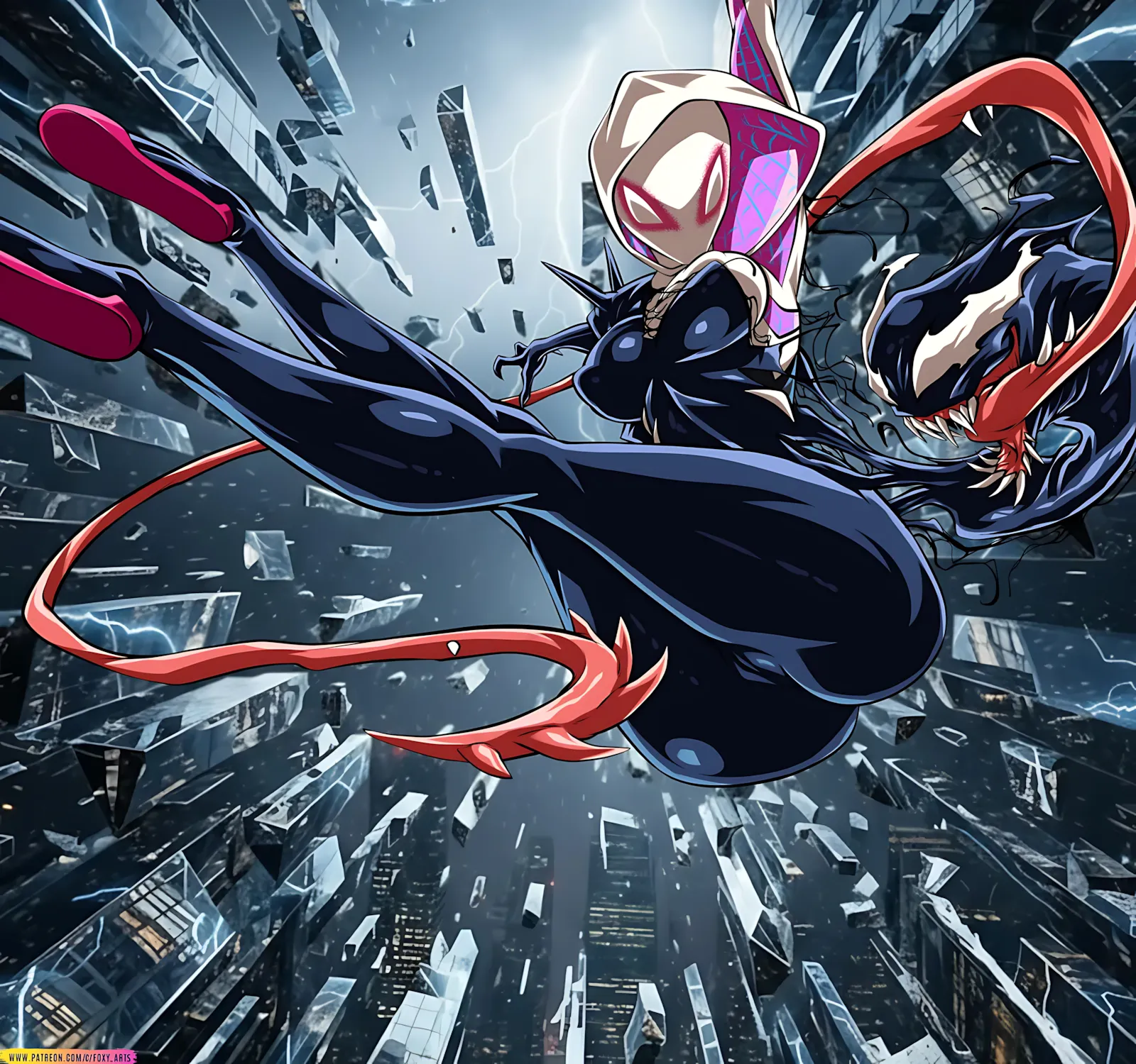 Gwenom – Time To Relax [FoxyArt] - 1. Gwenom Time To Relax [Spider-Man} - Page 21