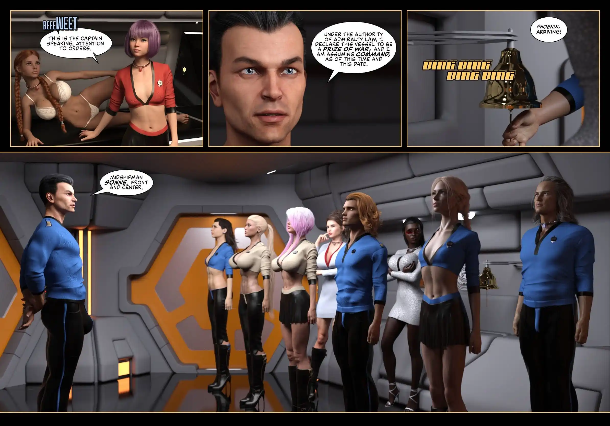 Pirates Of The Coal Sack [DangerousLines] - 3. Pirates Of The Coal Sack - Chapter 3 - Page 4