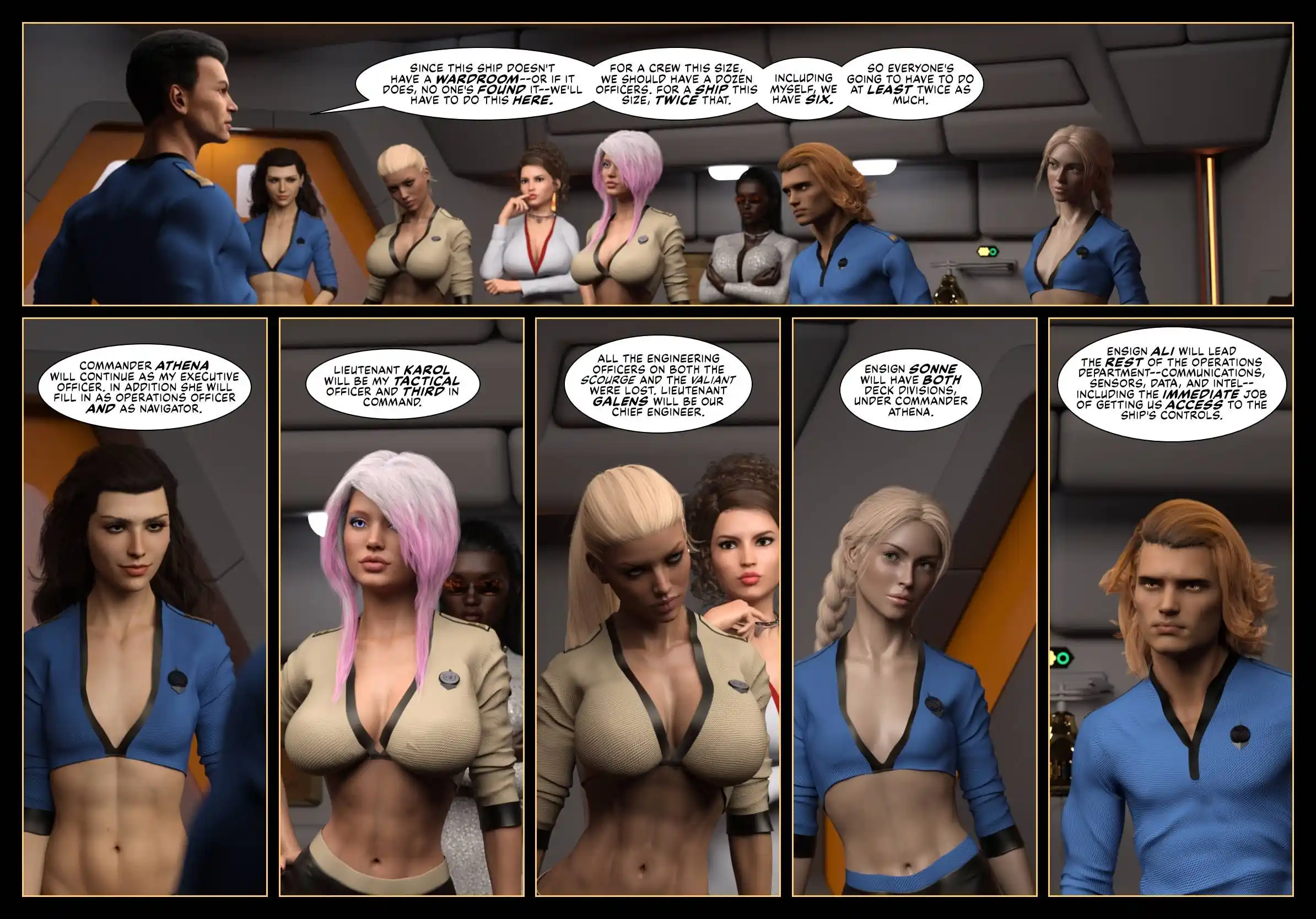 Pirates Of The Coal Sack [DangerousLines] - 3. Pirates Of The Coal Sack - Chapter 3 - Page 6