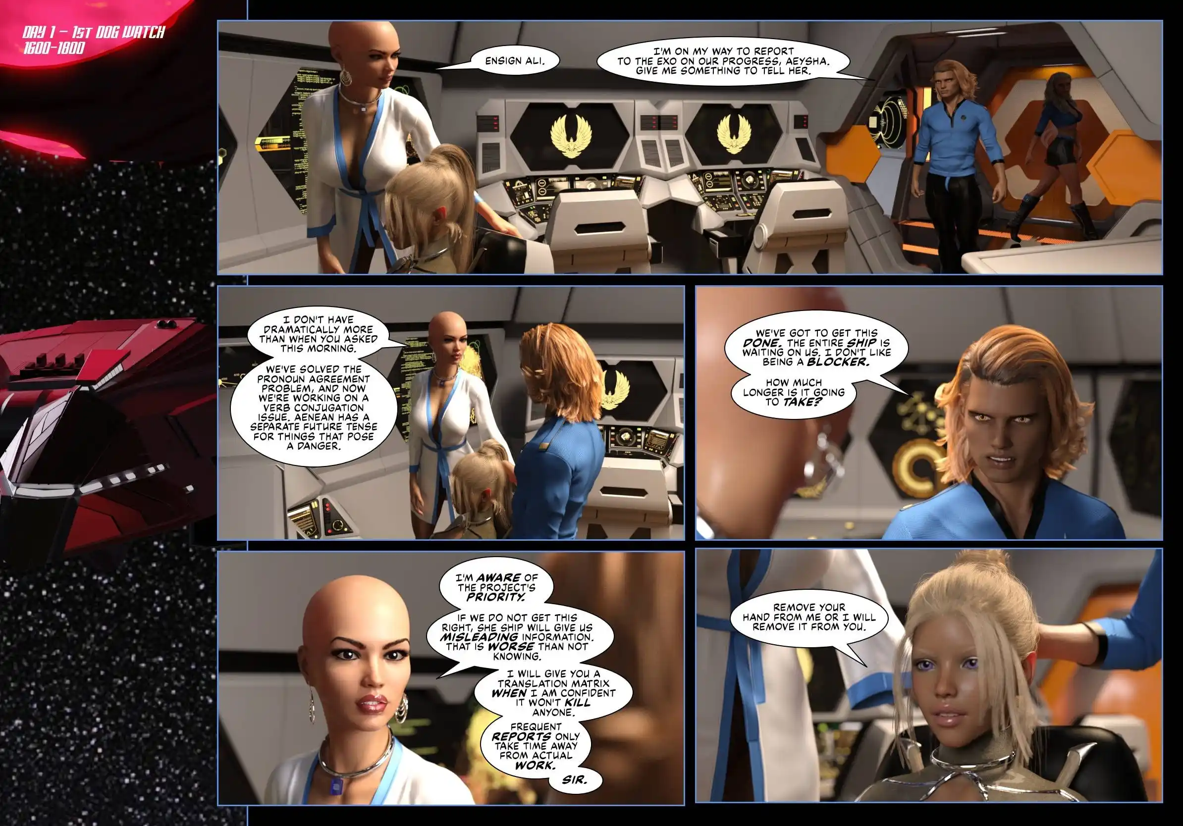 Pirates Of The Coal Sack [DangerousLines] - 3. Pirates Of The Coal Sack - Chapter 3 - Page 17