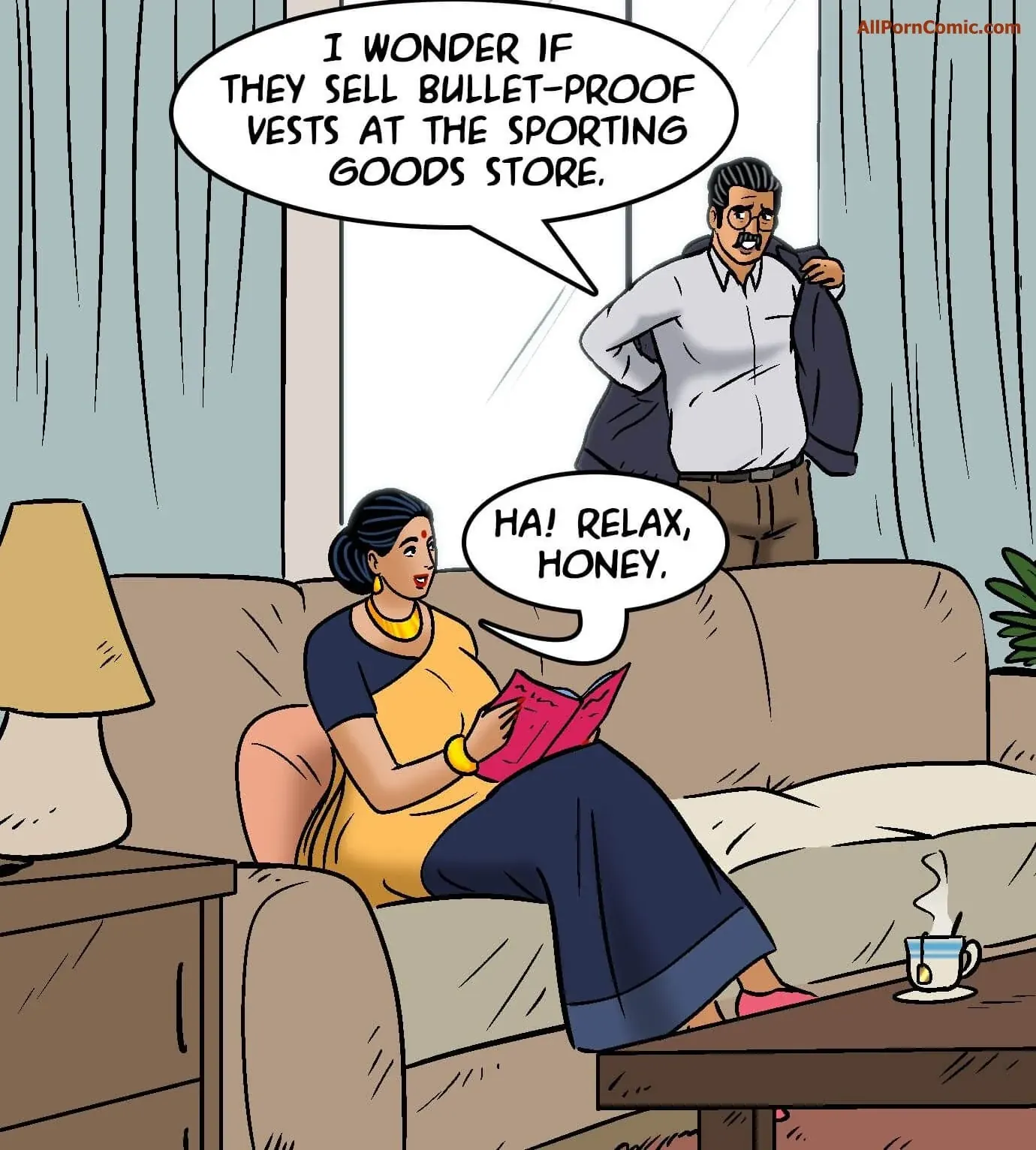Velamma All Episodes Comics - 102 . Velamma - Episode 102 - Bhaang-ed Up - Page 2