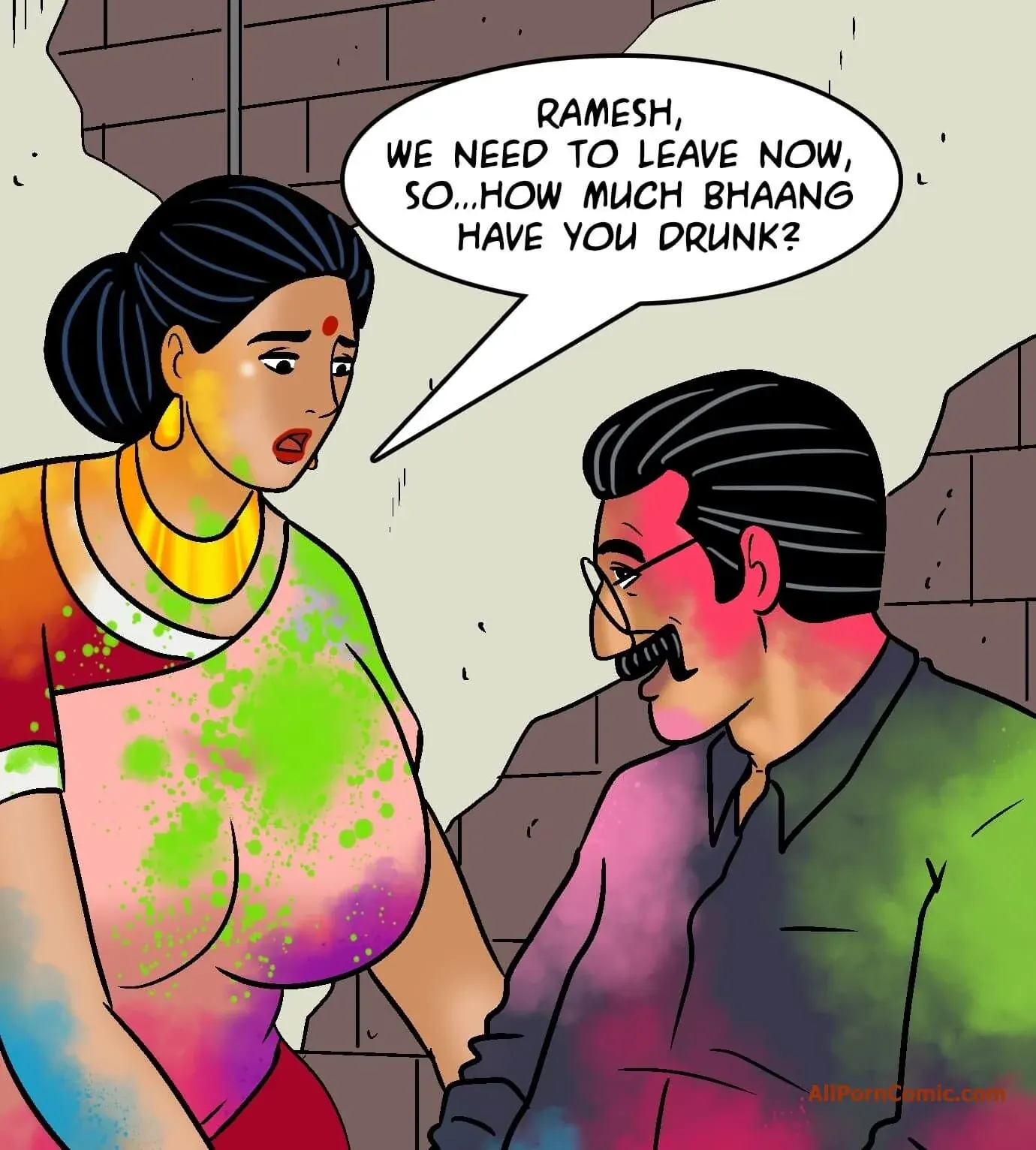 Velamma All Episodes Comics - 102 . Velamma - Episode 102 - Bhaang-ed Up - Page 82