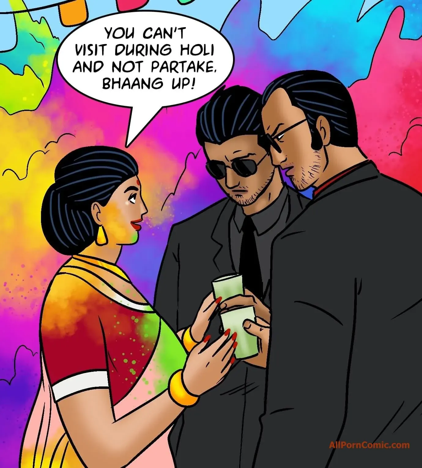 Velamma All Episodes Comics - 102 . Velamma - Episode 102 - Bhaang-ed Up - Page 90