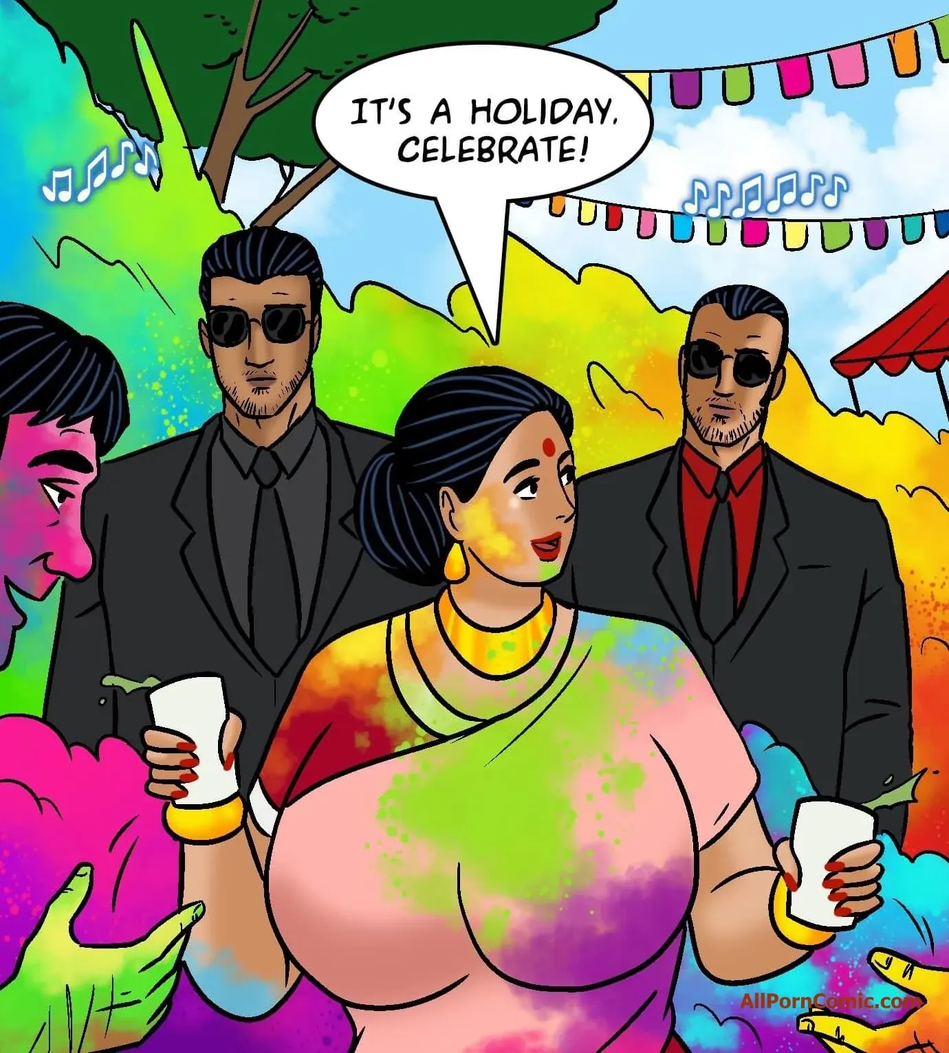 Velamma All Episodes Comics - 102 . Velamma - Episode 102 - Bhaang-ed Up - Page 93