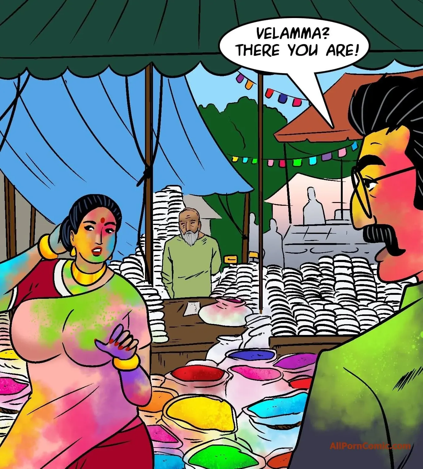 Velamma All Episodes Comics - 102 . Velamma - Episode 102 - Bhaang-ed Up - Page 136