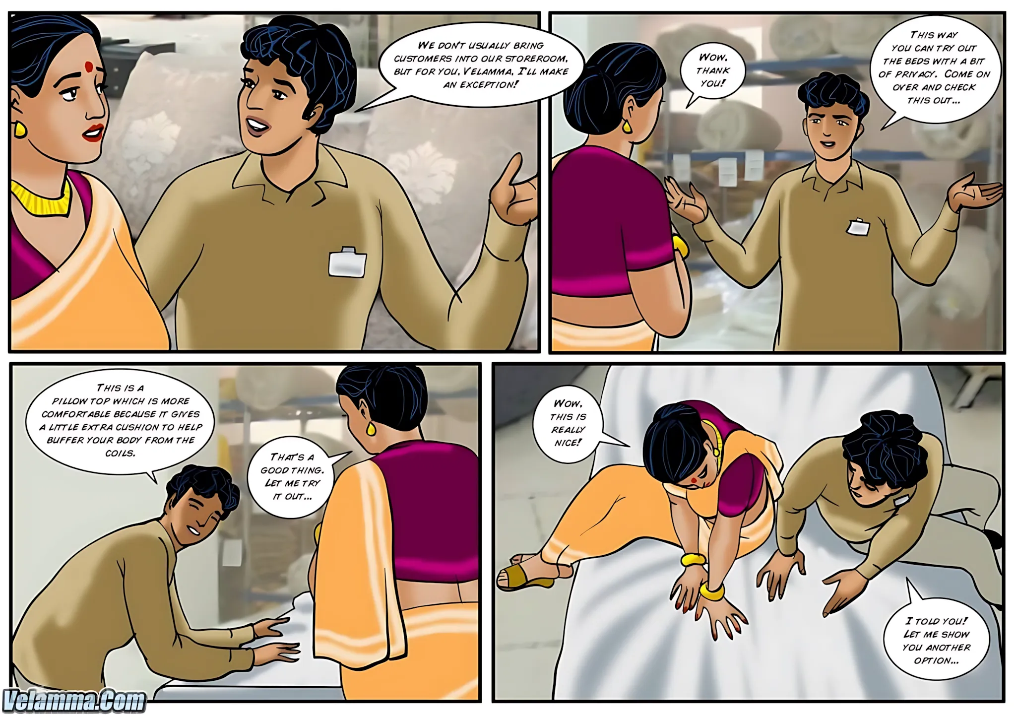 Velamma All Episodes Comics - 38 . Velamma - Episode 38 - Finding A New Mattress - Page 11