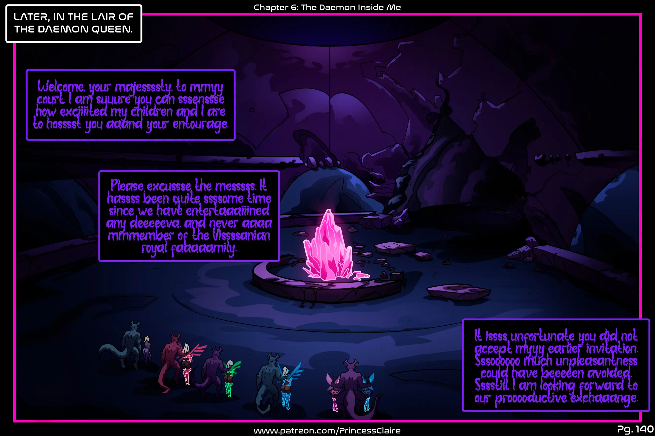 Princess Claire – A Royal Endowment - 6.2 . Princess Claire - Chapter 6 Part 2 [Pop-lee] - Page 44