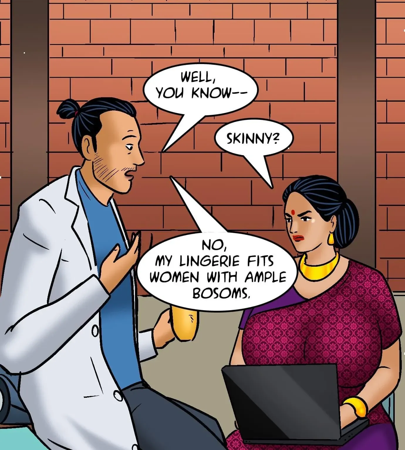 Velamma All Episodes Comics - 105 . Velamma - Episode 105 - Lingerie Model - Page 108