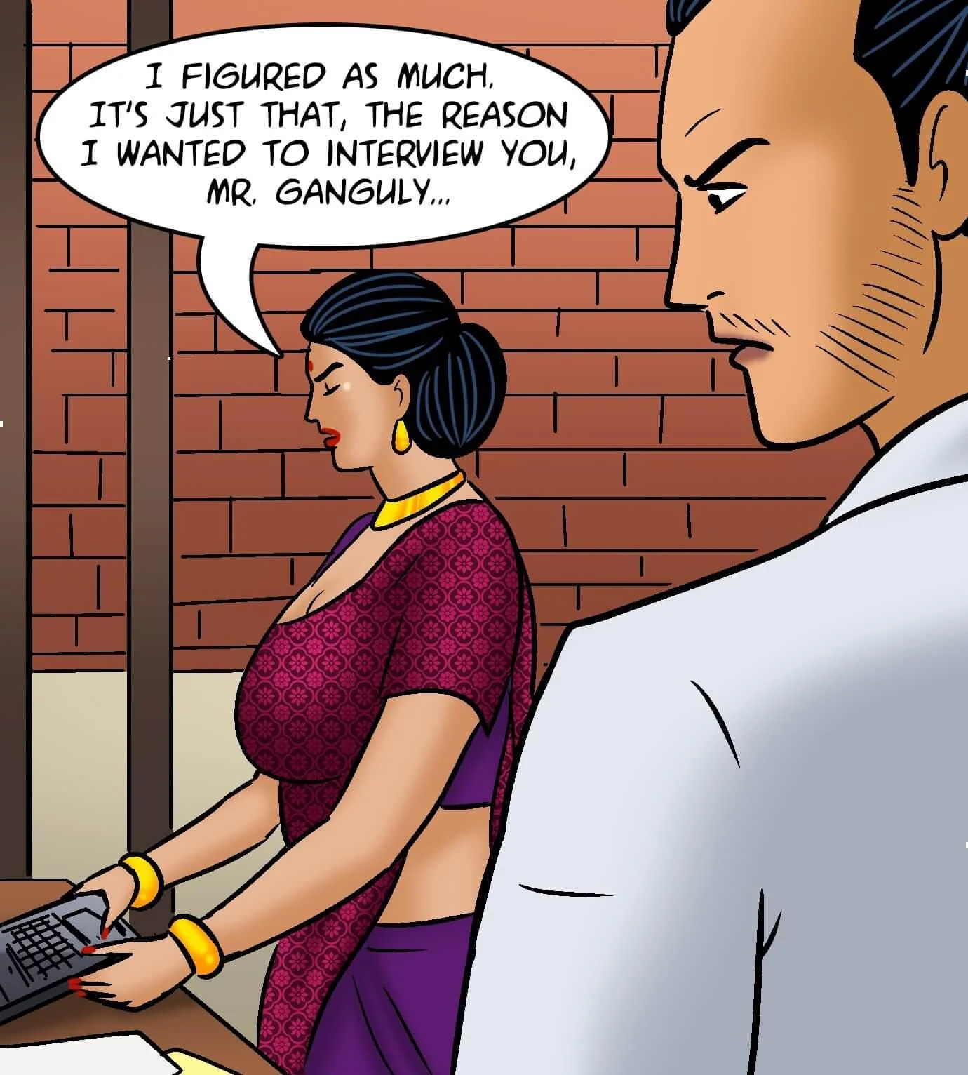 Velamma All Episodes Comics - 105 . Velamma - Episode 105 - Lingerie Model - Page 111