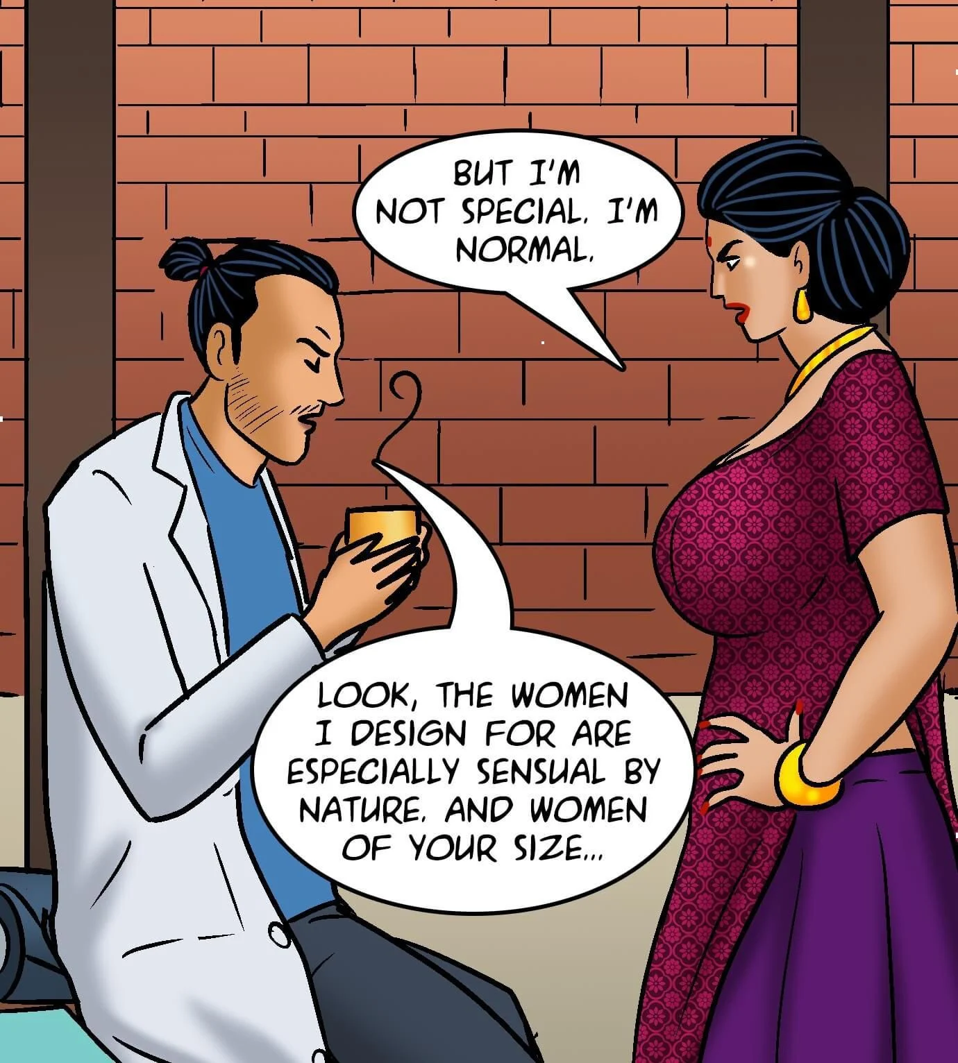 Velamma All Episodes Comics - 105 . Velamma - Episode 105 - Lingerie Model - Page 115