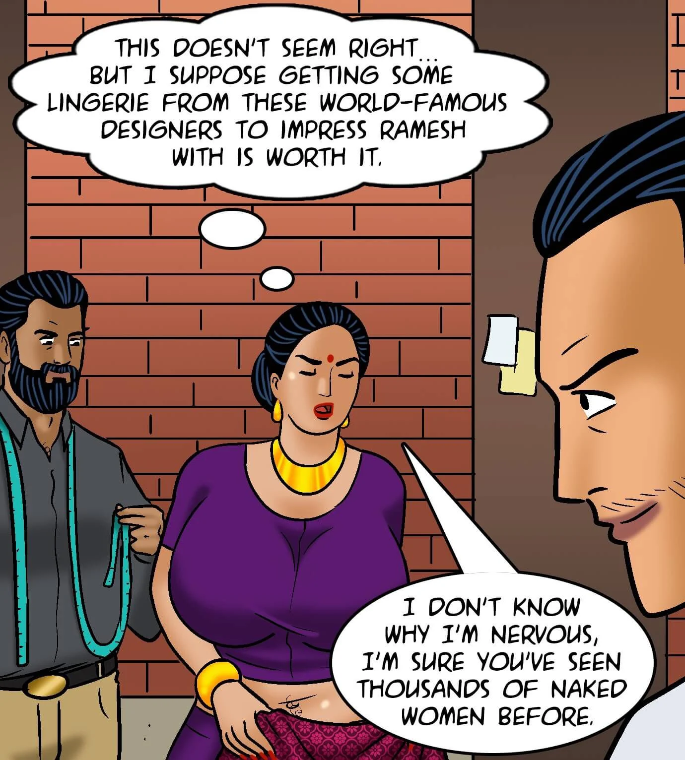 Velamma All Episodes Comics - 105 . Velamma - Episode 105 - Lingerie Model - Page 137
