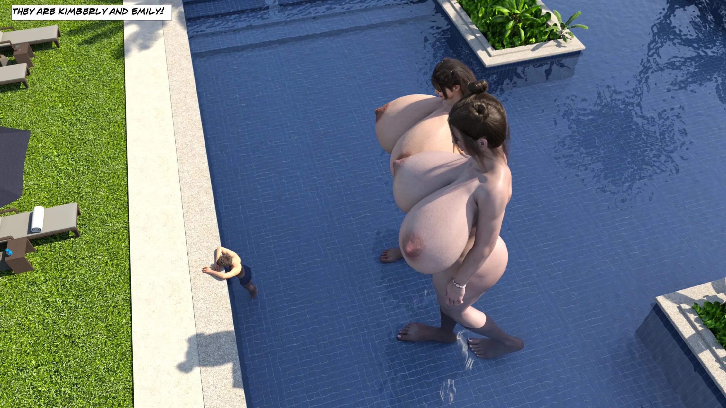 Goddess Resort: Bella X Kimberly X Emily [GiantPoser] - Goddess Resort: Bella X Kimberly X Emily - Page 4