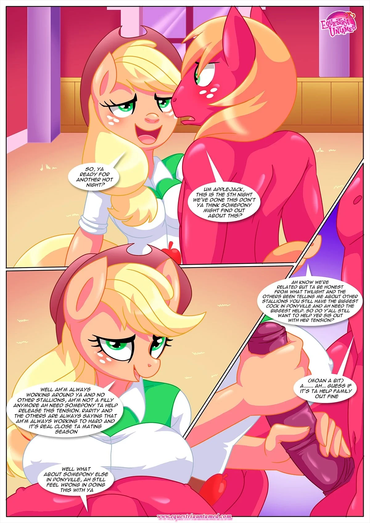 Applejack’s Secret Is Out (My Little Pony – Friendship Is Magic) [Palcomix] - 1 . Applejack's Secret Is Out - (My Little Pony - Friendship Is Magic) [Palcomix] - Page 3