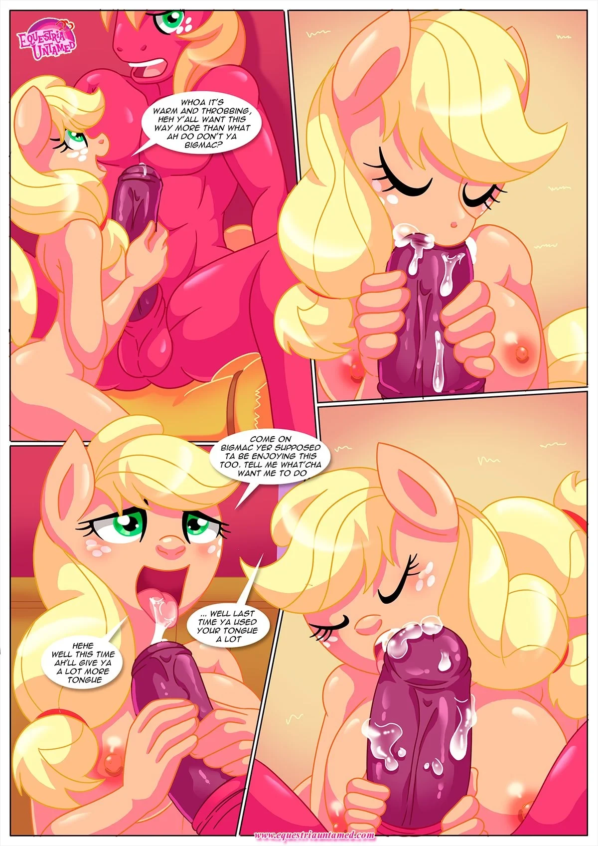 Applejack’s Secret Is Out (My Little Pony – Friendship Is Magic) [Palcomix] - 1 . Applejack's Secret Is Out - (My Little Pony - Friendship Is Magic) [Palcomix] - Page 5