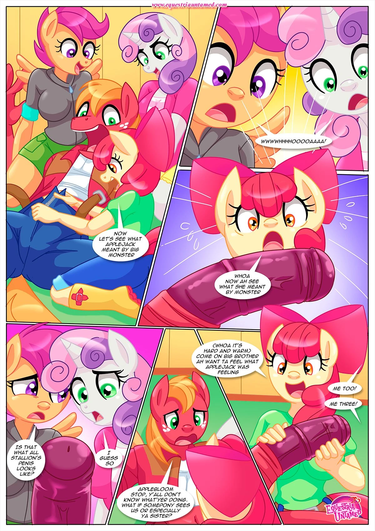 Applejack’s Secret Is Out (My Little Pony – Friendship Is Magic) [Palcomix] - 1 . Applejack's Secret Is Out - (My Little Pony - Friendship Is Magic) [Palcomix] - Page 9