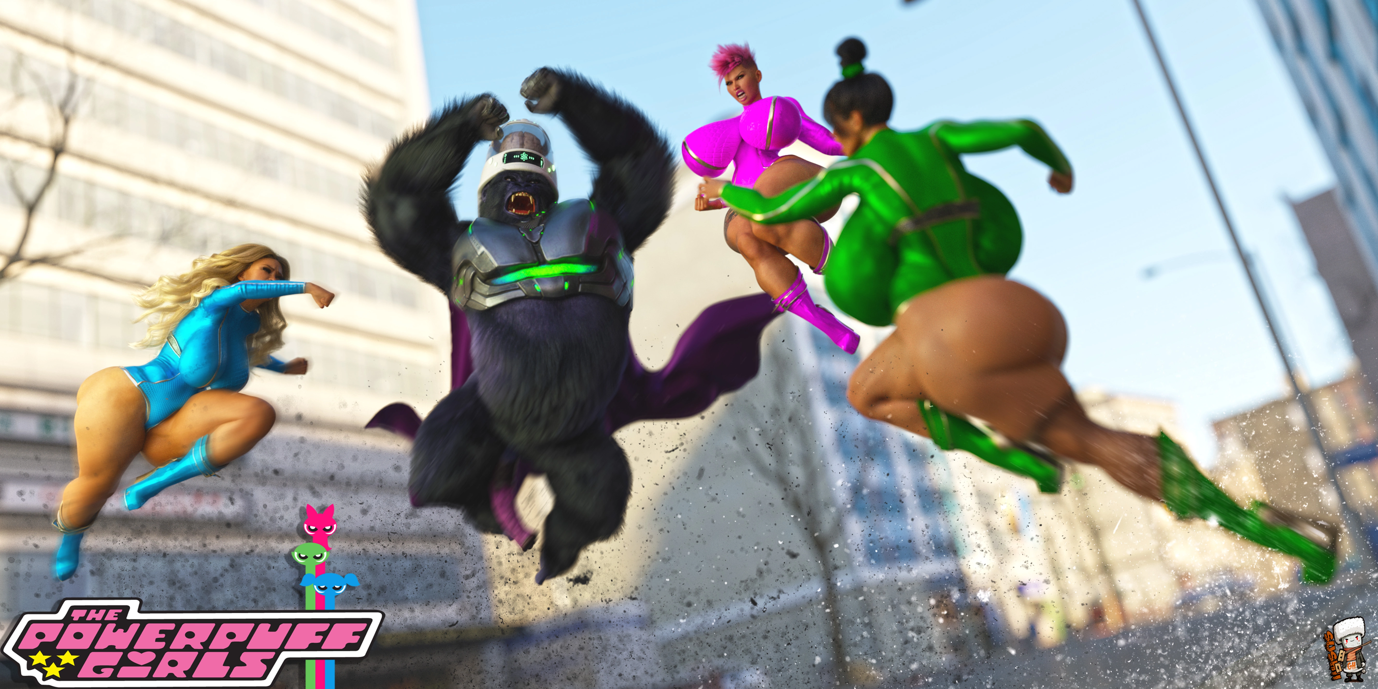 Power Puff [GashousesushiArt] - Power Puff - Page 2