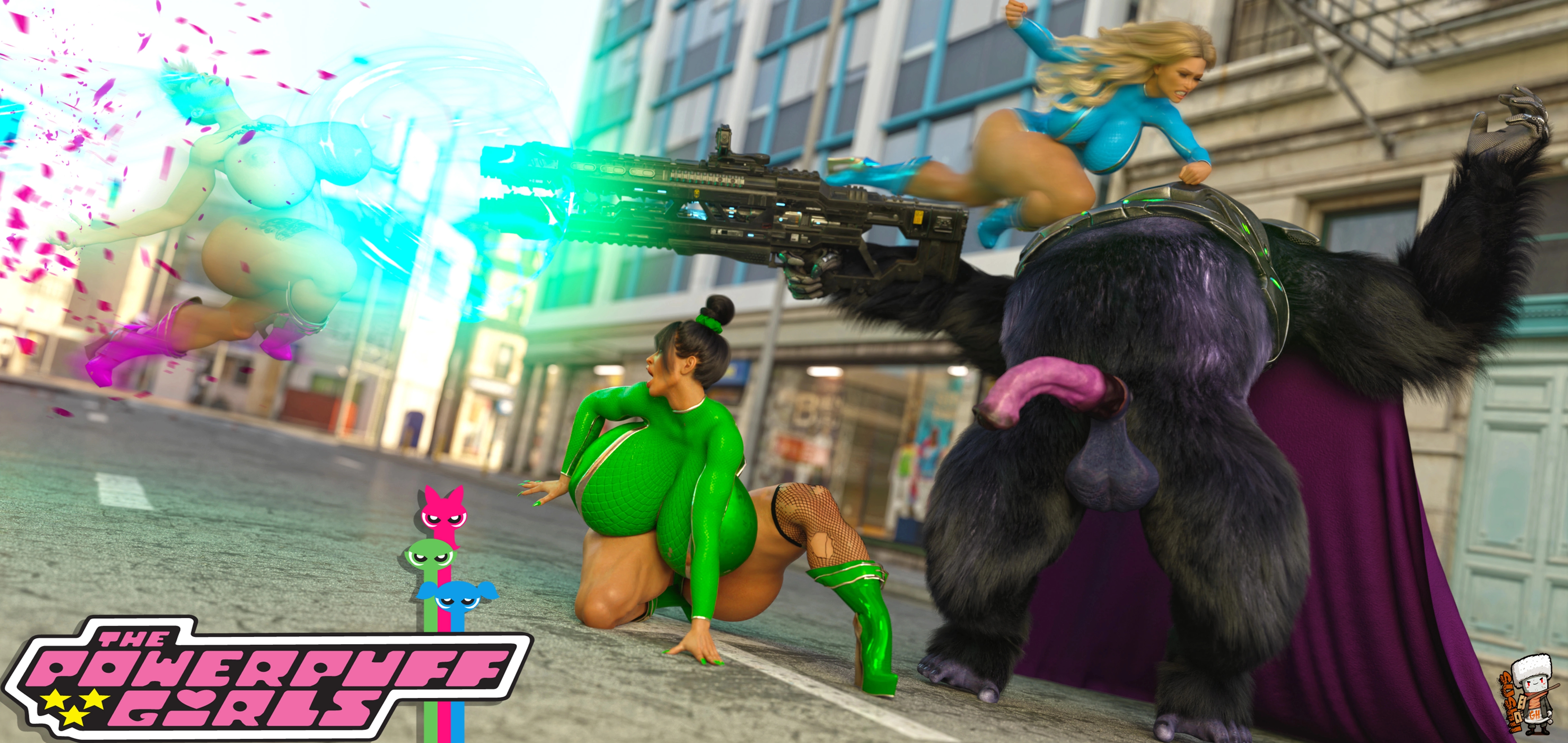 Power Puff [GashousesushiArt] - Power Puff - Page 4