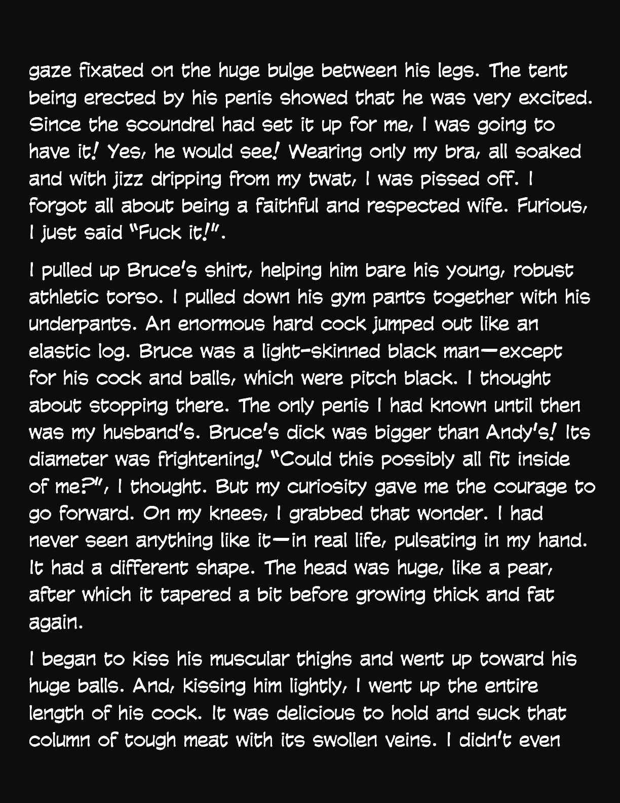 Animated Tales [WC | TF] - MY HUSBAND WANTED TO BE A CUCKOLD WITH A BLACK GUY! - Page 6