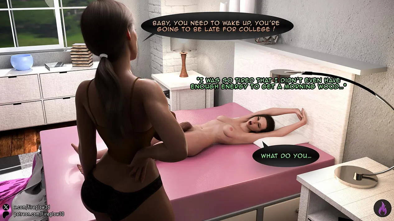 My neighbor didn’t know I’m a futa [Fireglow3D] - 3 . My neighbor didn't know I'm a futa - Chapter 3 - Page 3