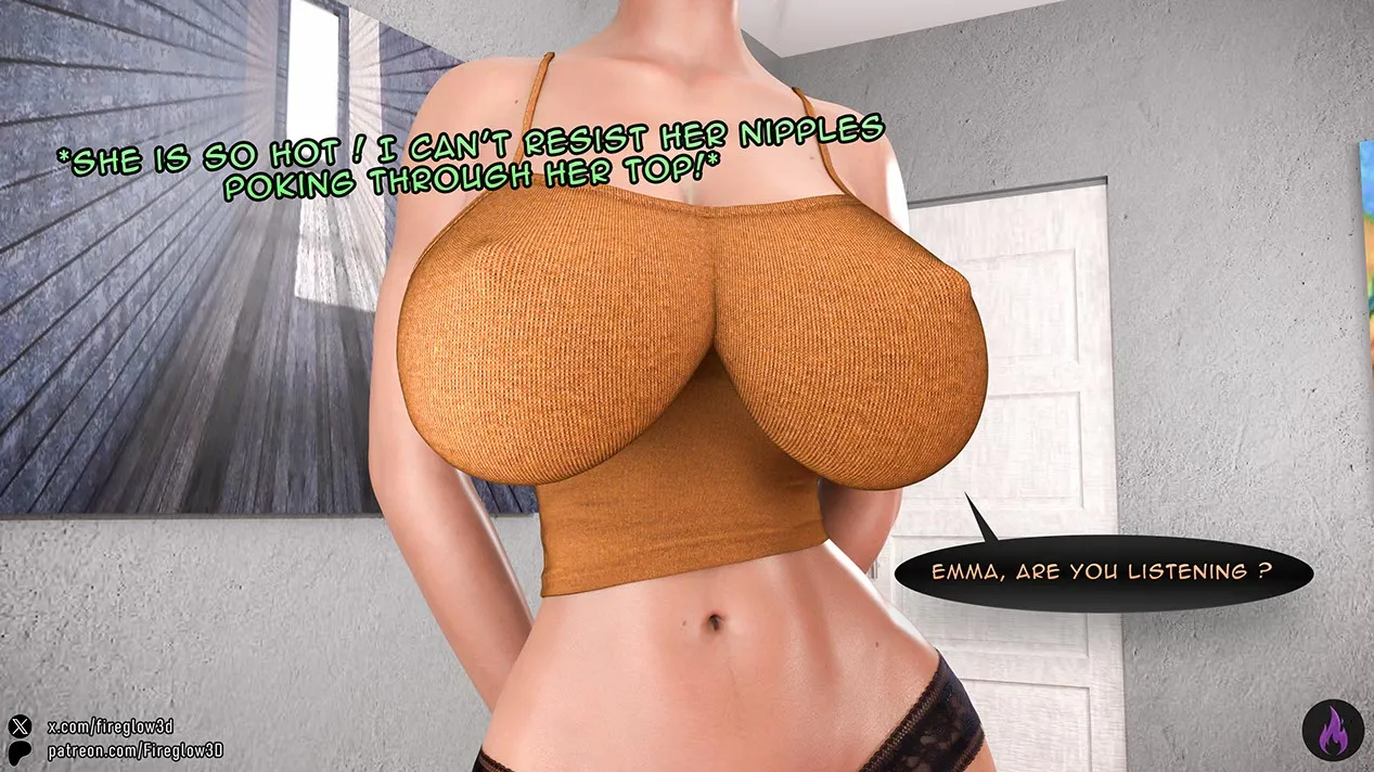 My neighbor didn’t know I’m a futa [Fireglow3D] - 3 . My neighbor didn't know I'm a futa - Chapter 3 - Page 6