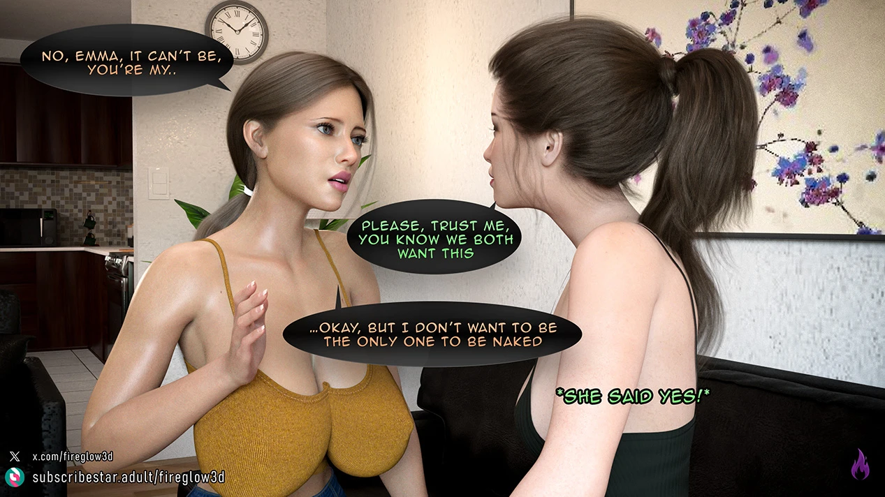My neighbor didn’t know I’m a futa [Fireglow3D] - 3 . My neighbor didn't know I'm a futa - Chapter 3 - Page 48
