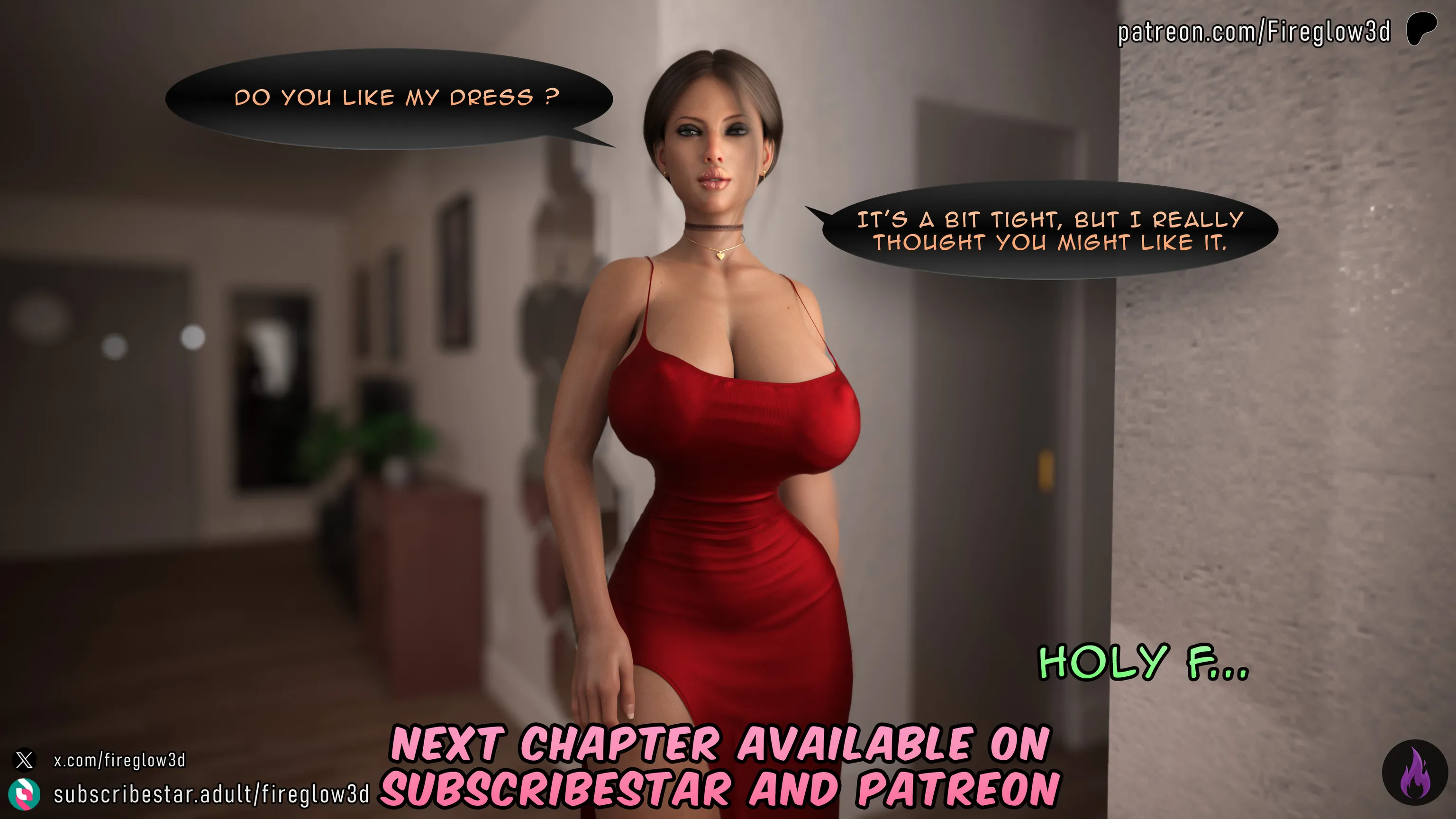 My neighbor didn’t know I’m a futa [Fireglow3D] - 3 . My neighbor didn't know I'm a futa - Chapter 3 - Page 61