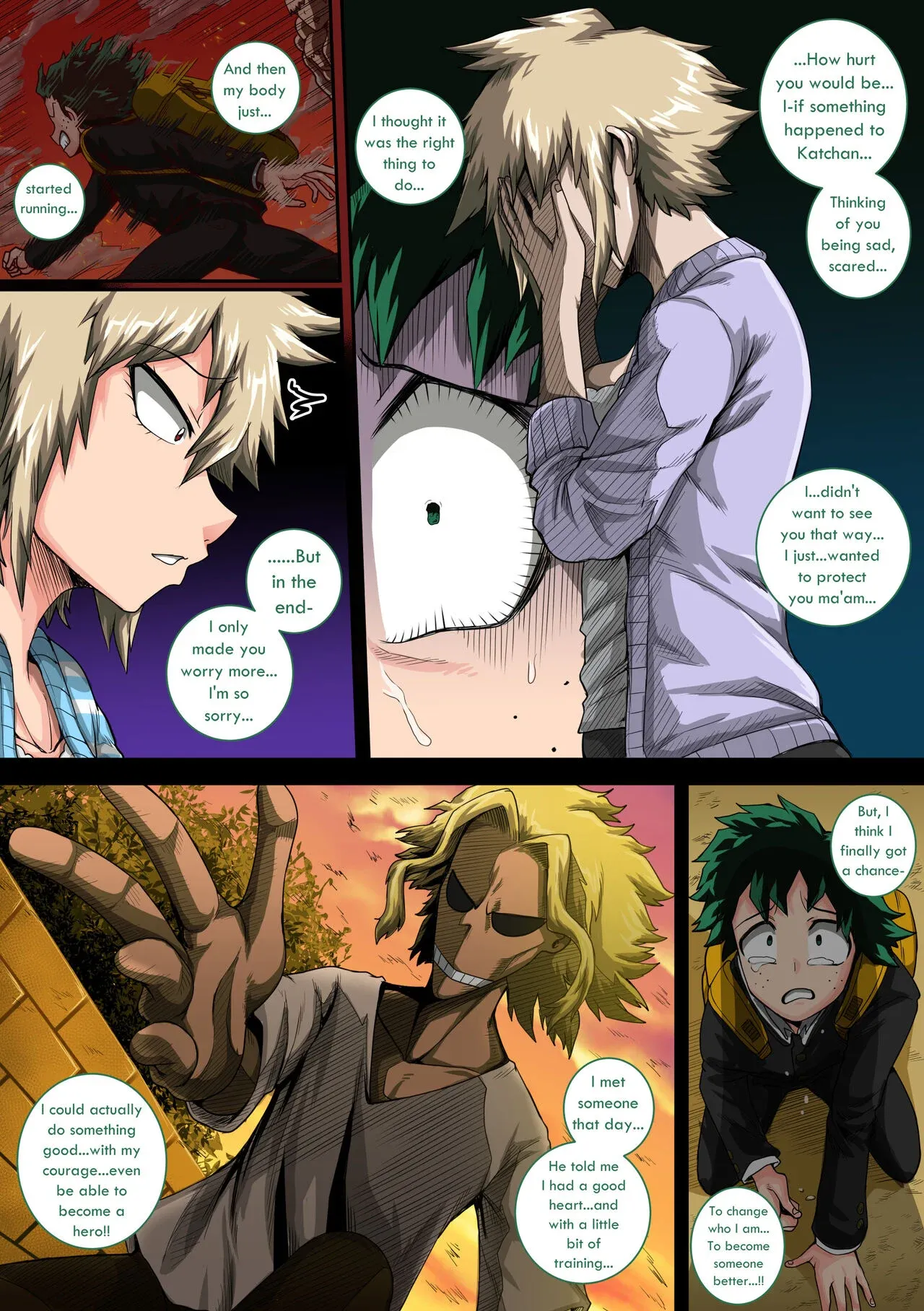 My Harem Academia (Boku No Hero Academia) - 7.5.1 . My Harem Academia - Bakugou Mama to no Natsuyasumi 3-1 - Chapter 7 - Page 4