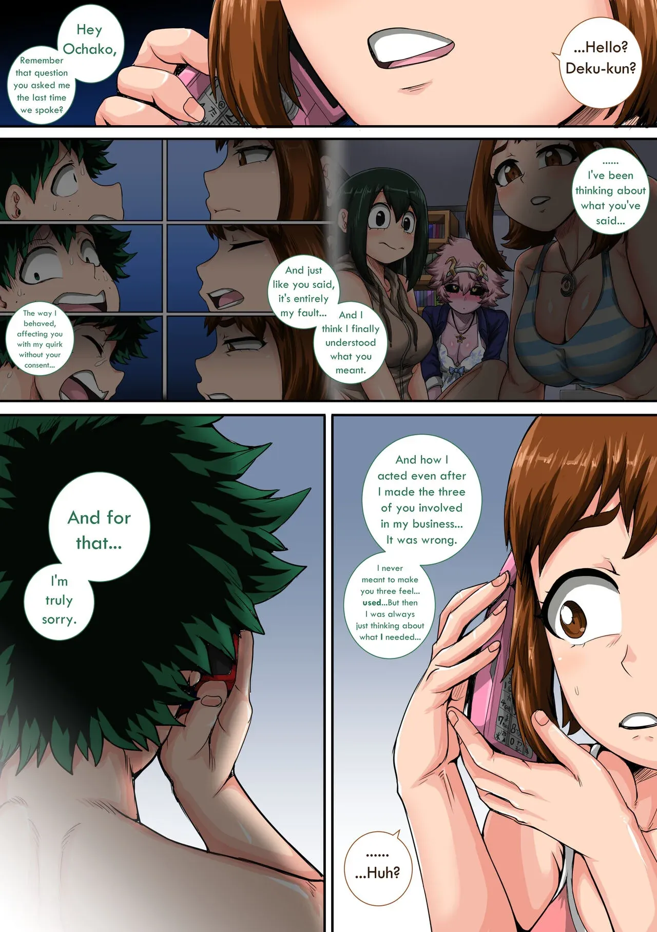 My Harem Academia (Boku No Hero Academia) - 7.5.1 . My Harem Academia - Bakugou Mama to no Natsuyasumi 3-1 - Chapter 7 - Page 51