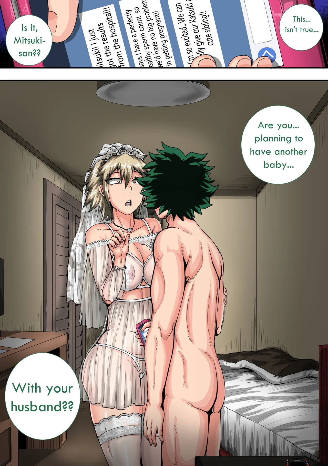 My Harem Academia (Boku No Hero Academia) - 7.5.1 . My Harem Academia - Bakugou Mama to no Natsuyasumi 3-1 - Chapter 7 - Page 58